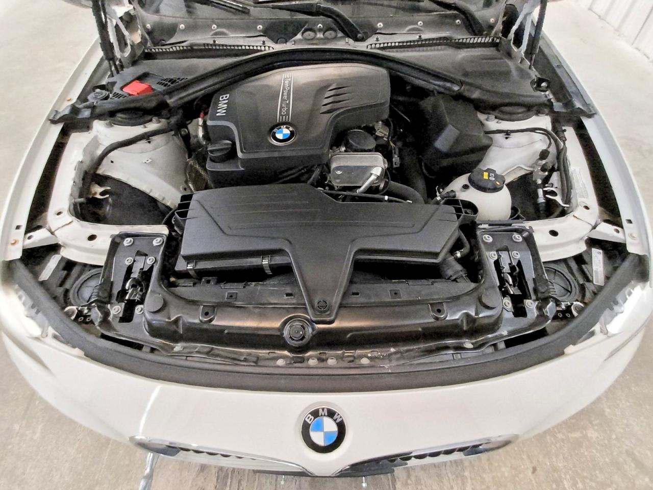 2014 Bmw 328 I White vin: WBA3A5G51ENP30726