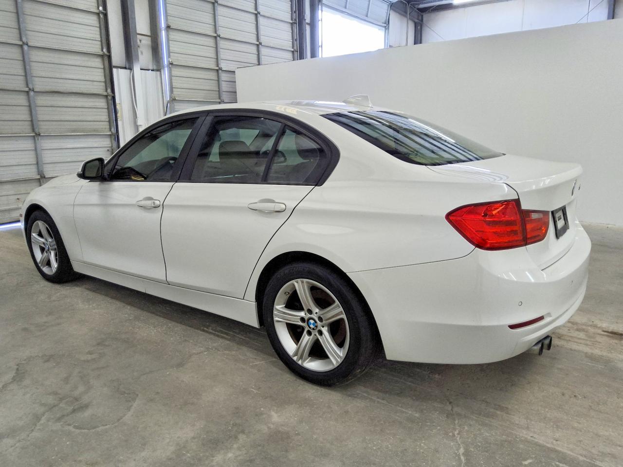 2014 Bmw 328 I White vin: WBA3A5G51ENP30726