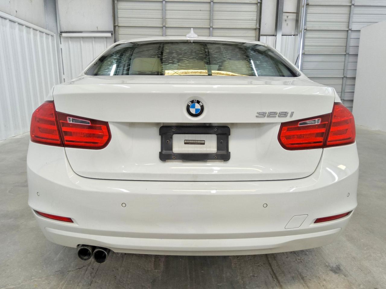2014 Bmw 328 I White vin: WBA3A5G51ENP30726