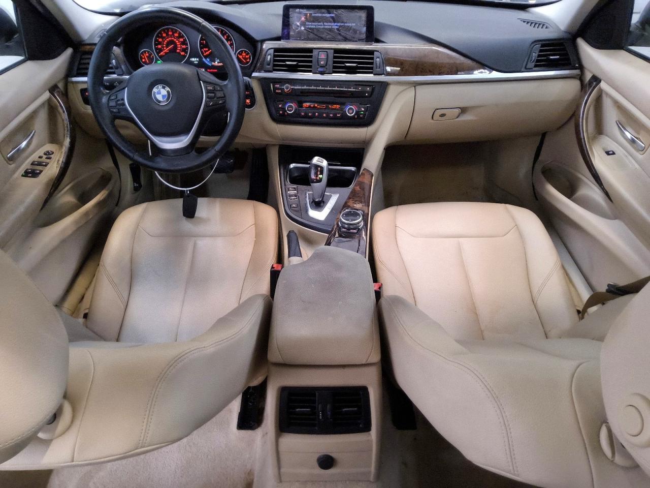 2014 Bmw 328 I White vin: WBA3A5G51ENP30726