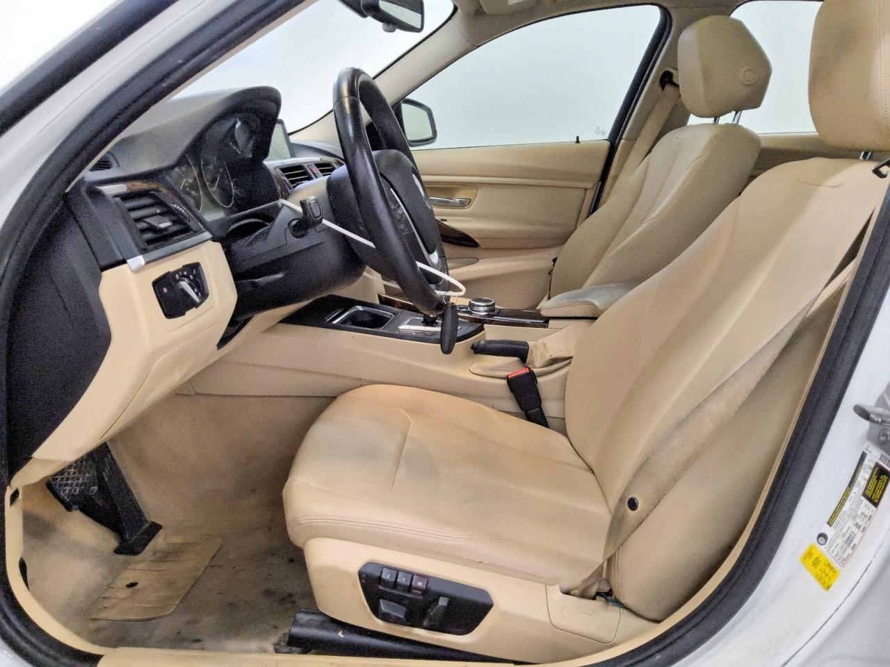 2014 Bmw 328 I White vin: WBA3A5G51ENP30726