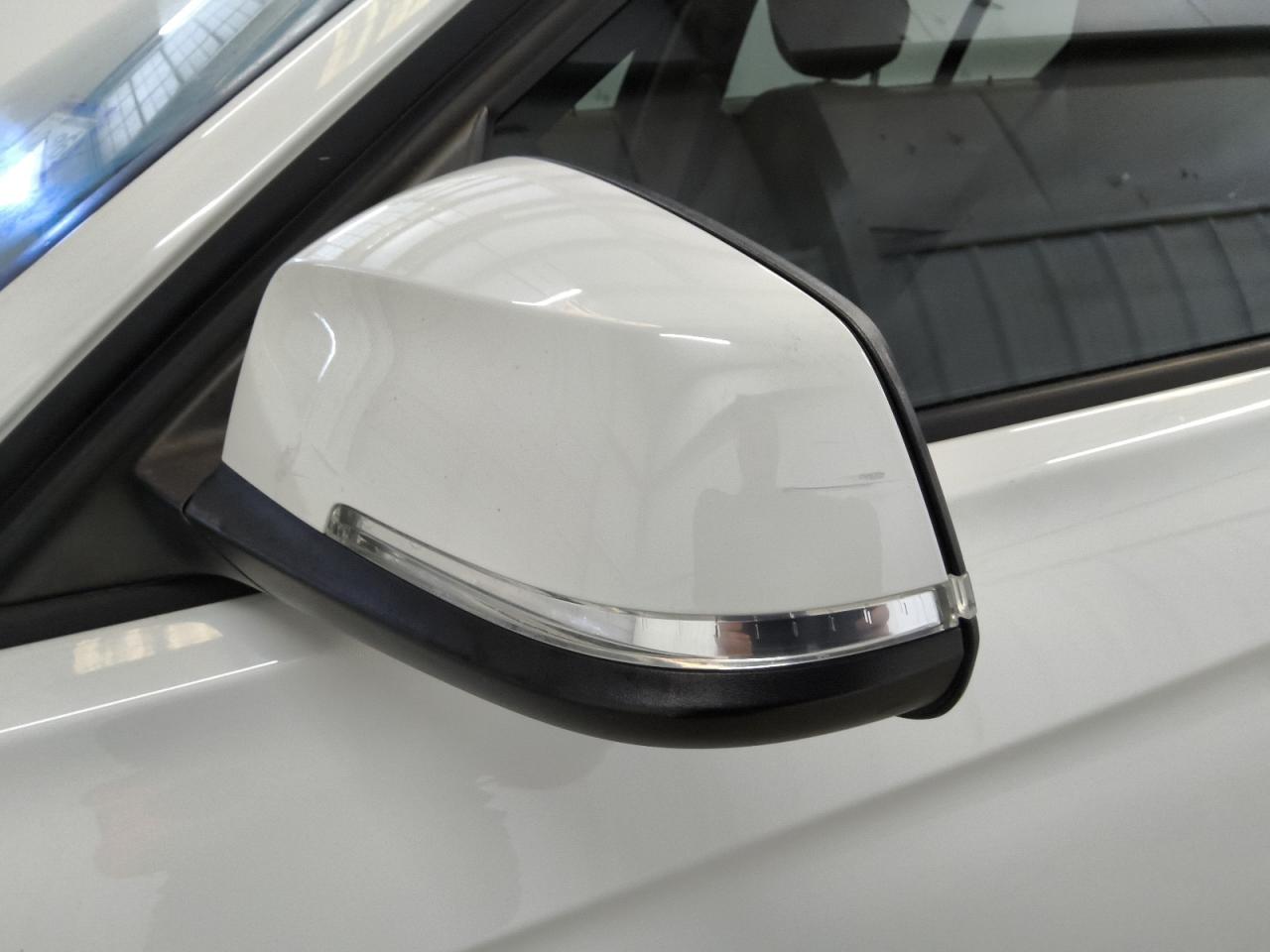 2014 Bmw 328 I White vin: WBA3A5G51ENP30726 Damage: Left Mirror, Heavy Scratch, 1 To 2 Inches