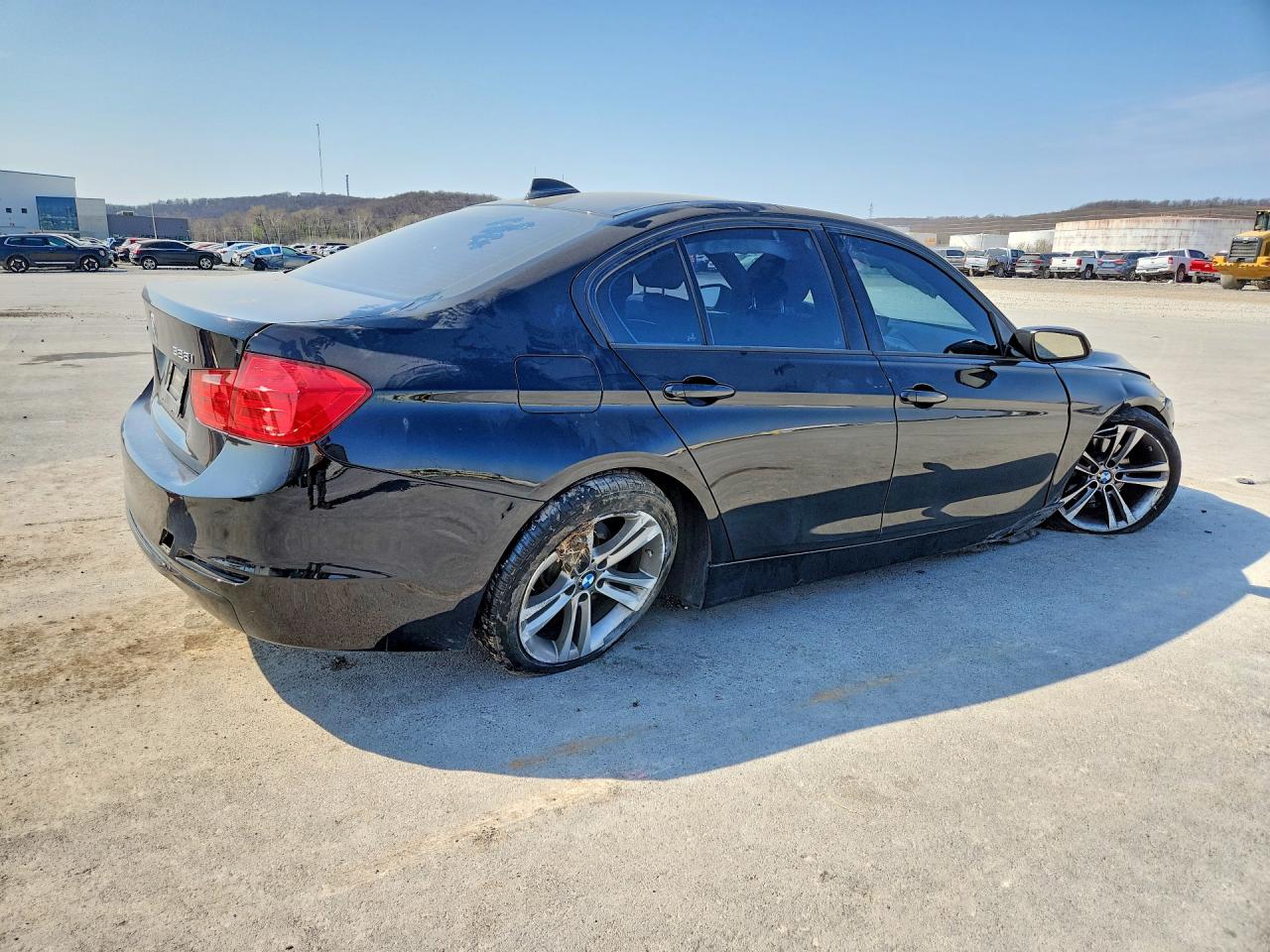 2014 Bmw 328 I Black vin: WBA3A5G51ENP31701