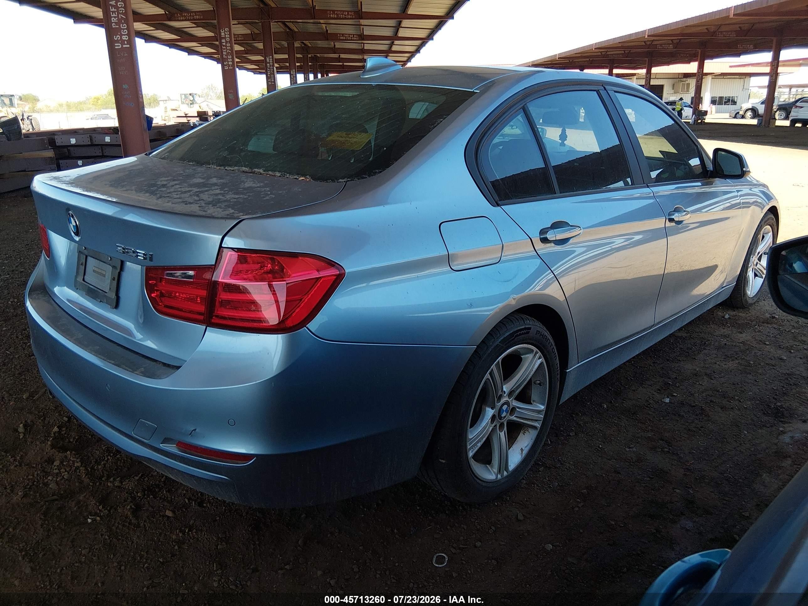 2014 Bmw 328i   Blue vin: WBA3A5G51ENP33030