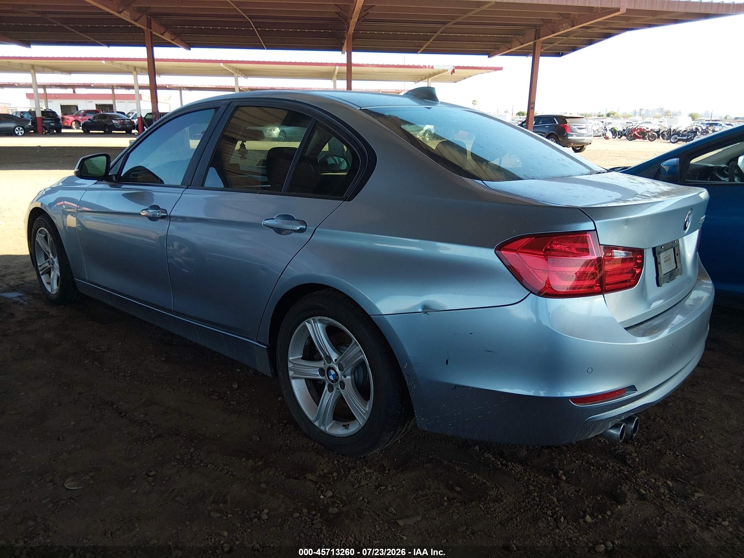 2014 Bmw 328i   Blue vin: WBA3A5G51ENP33030