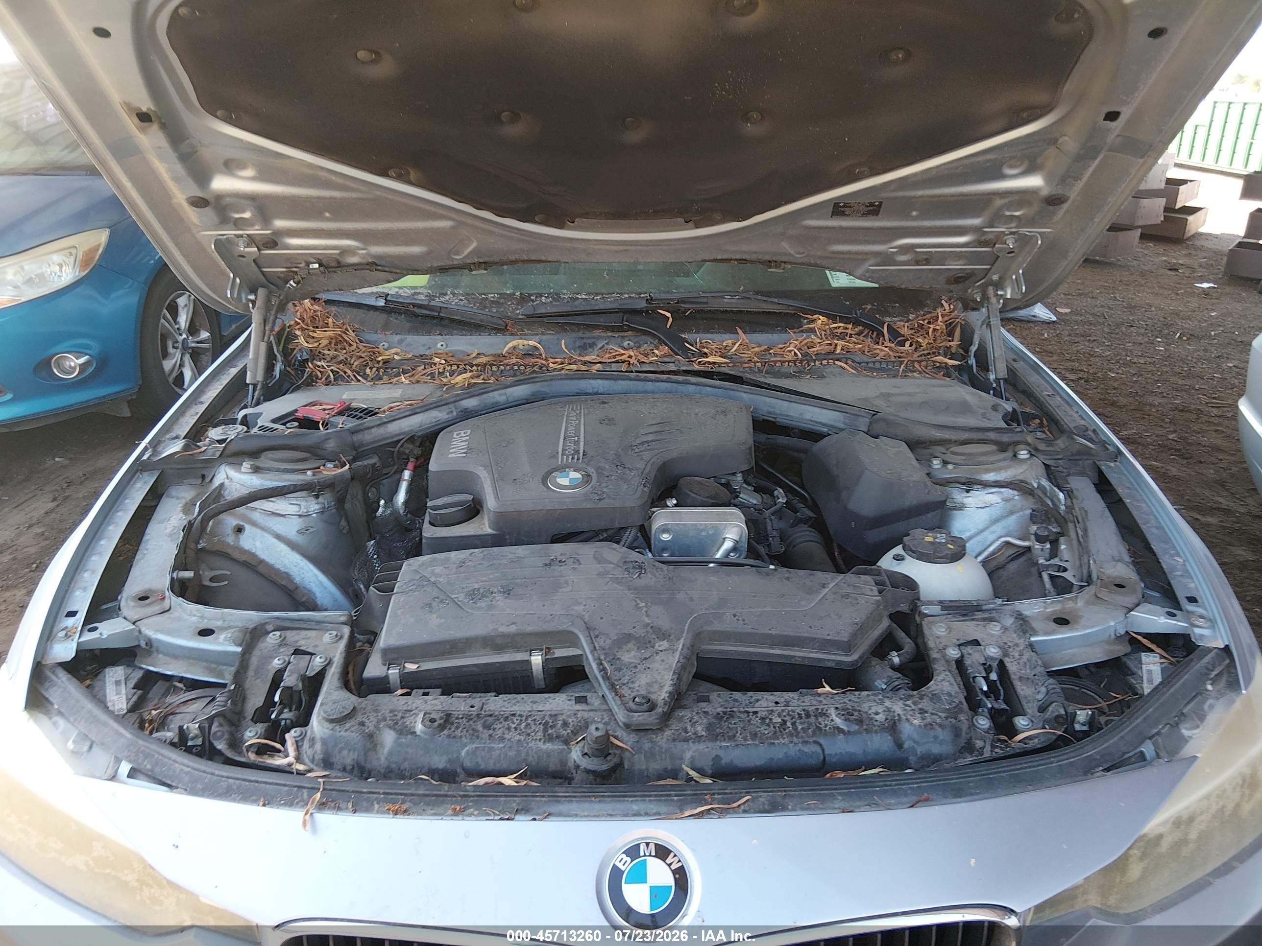 2014 Bmw 328i   Blue vin: WBA3A5G51ENP33030