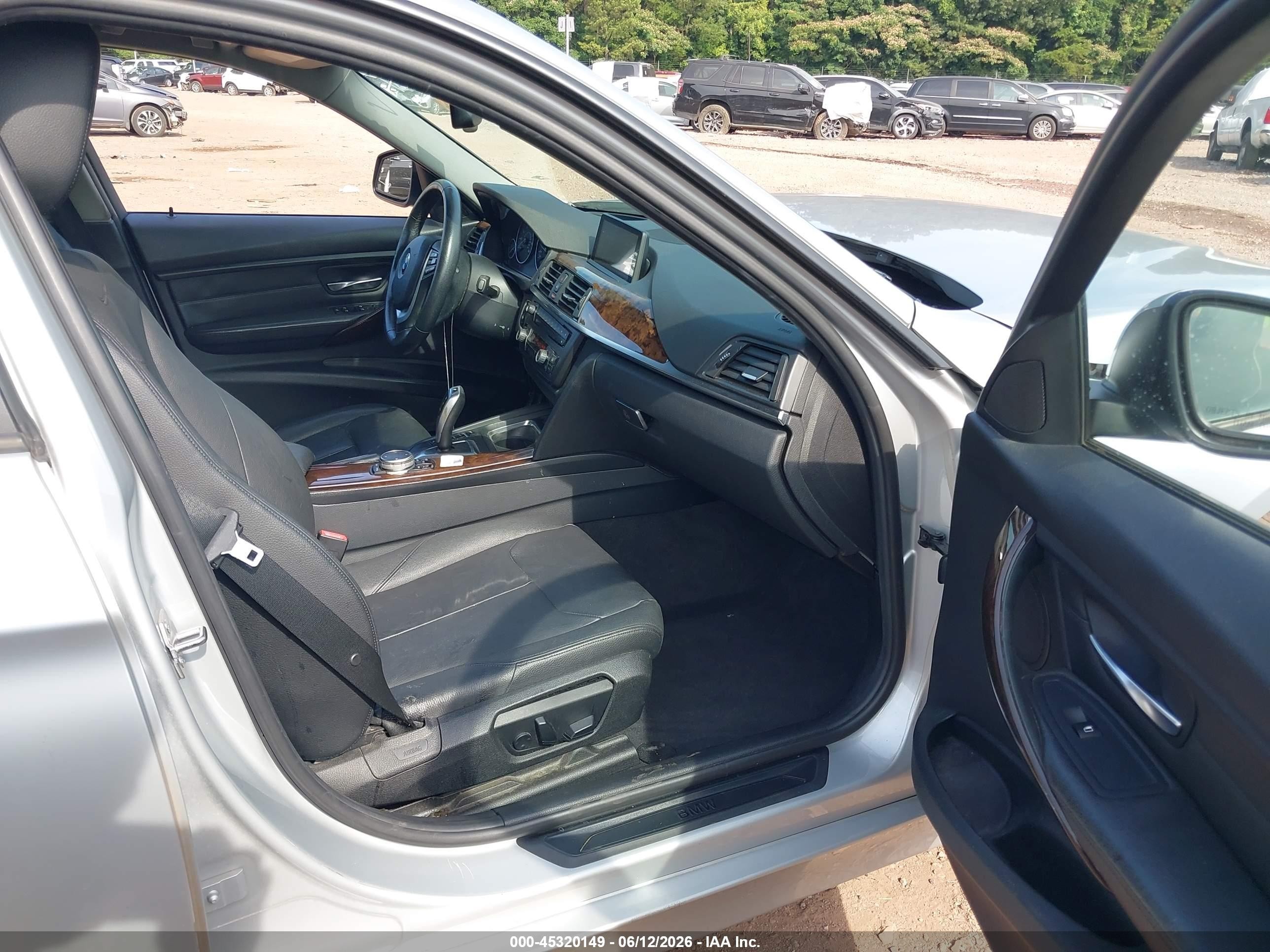2015 Bmw 328i   Silver vin: WBA3A5G51FNS84658