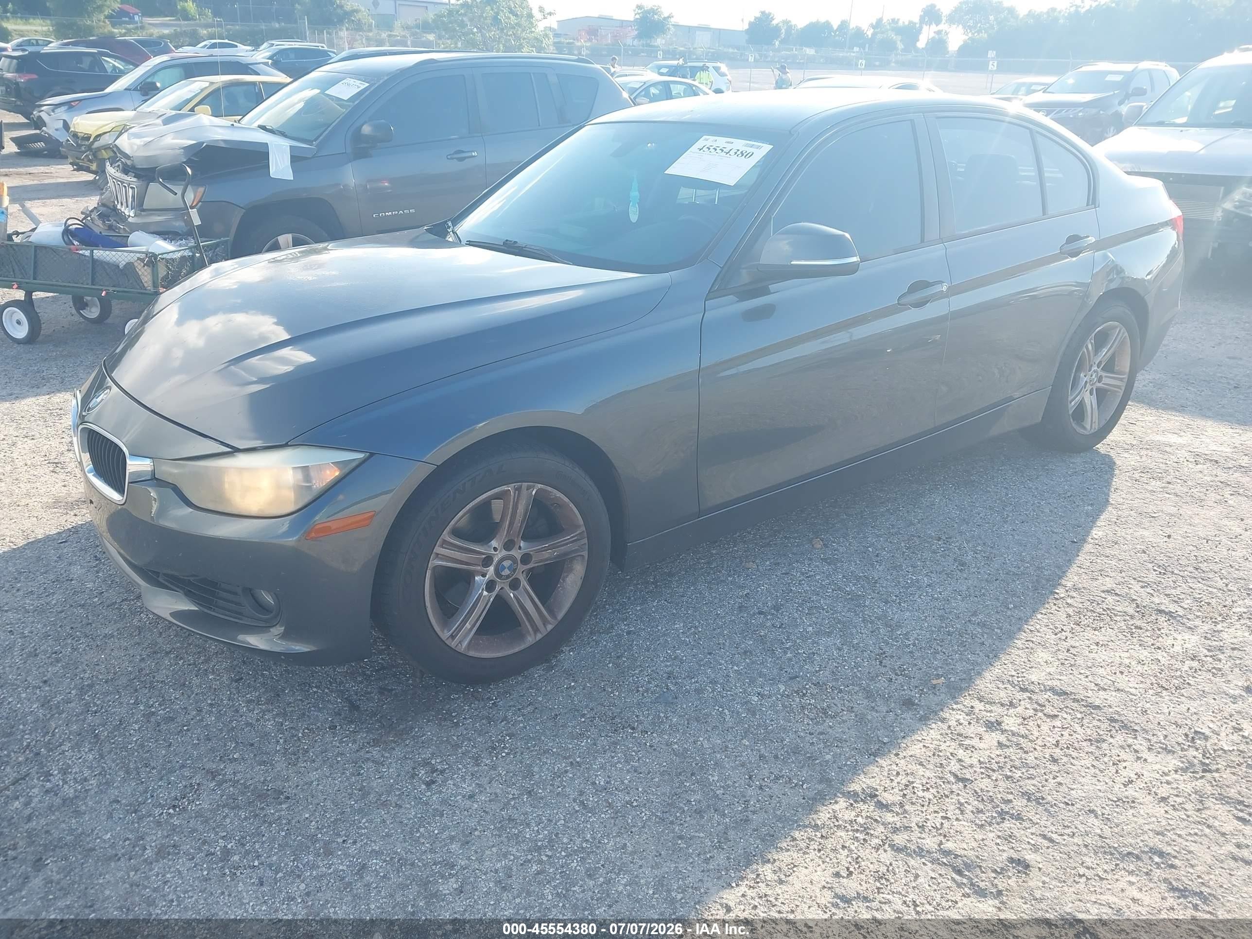 2015 Bmw 328i   Gray vin: WBA3A5G51FNS88211