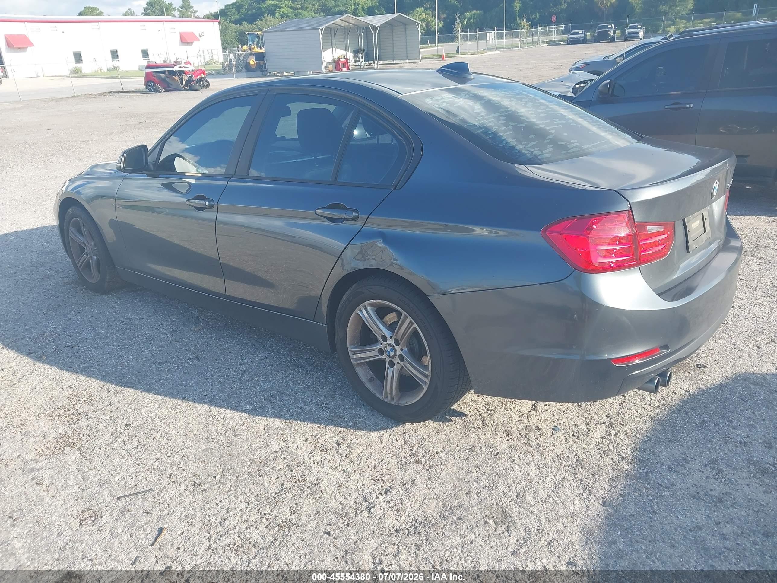 2015 Bmw 328i   Gray vin: WBA3A5G51FNS88211