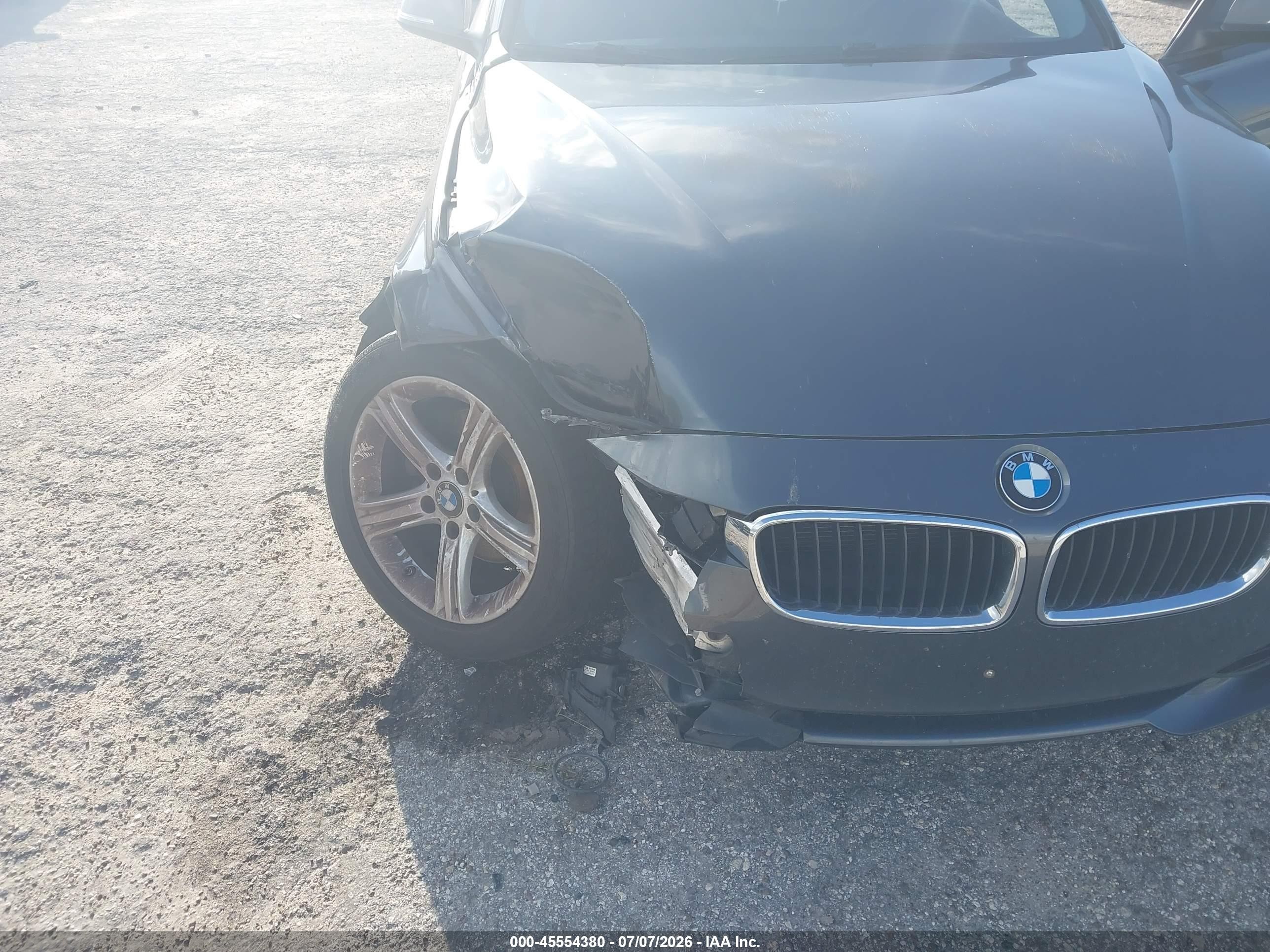 2015 Bmw 328i   Gray vin: WBA3A5G51FNS88211