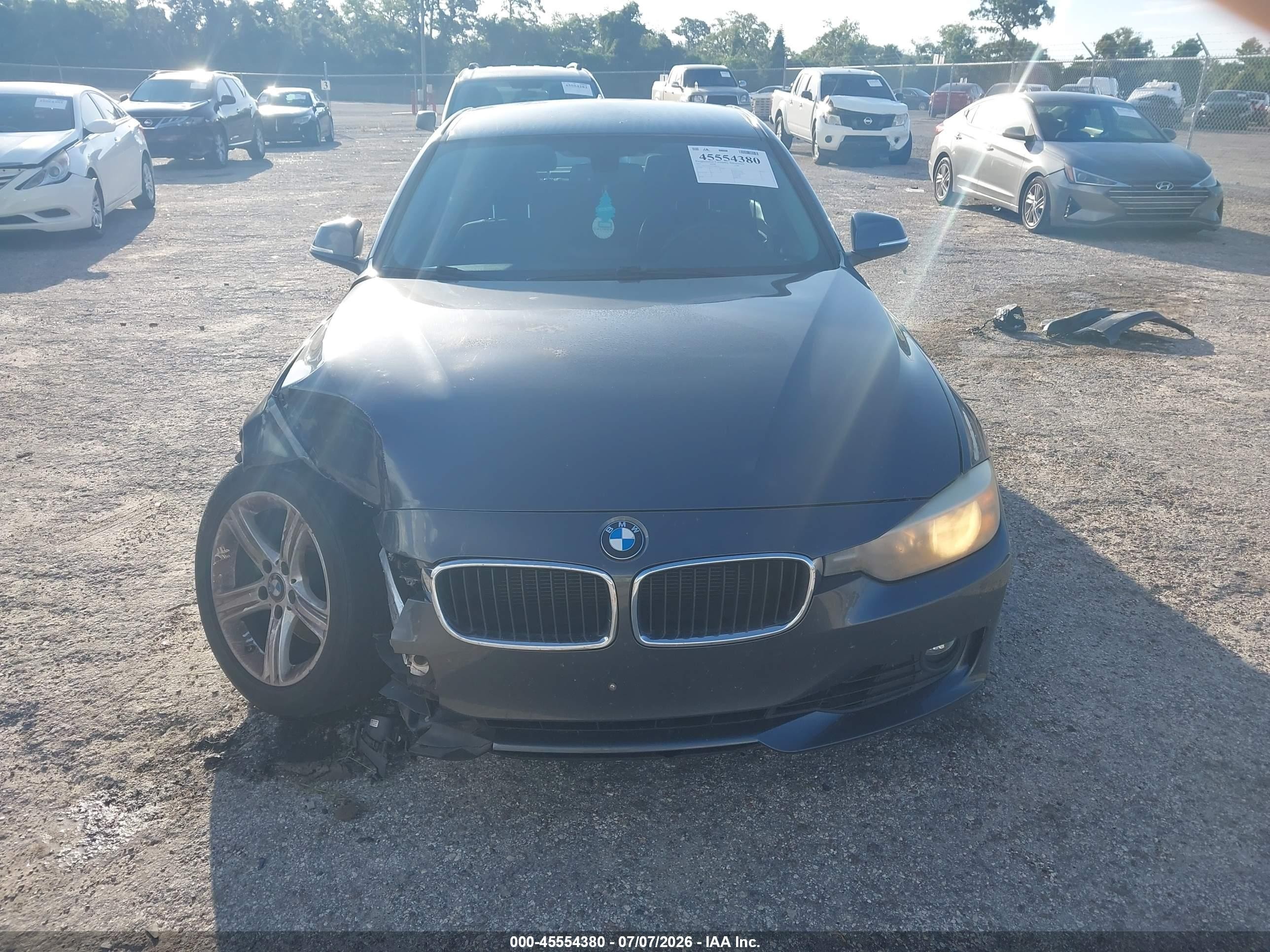 2015 Bmw 328i   Gray vin: WBA3A5G51FNS88211
