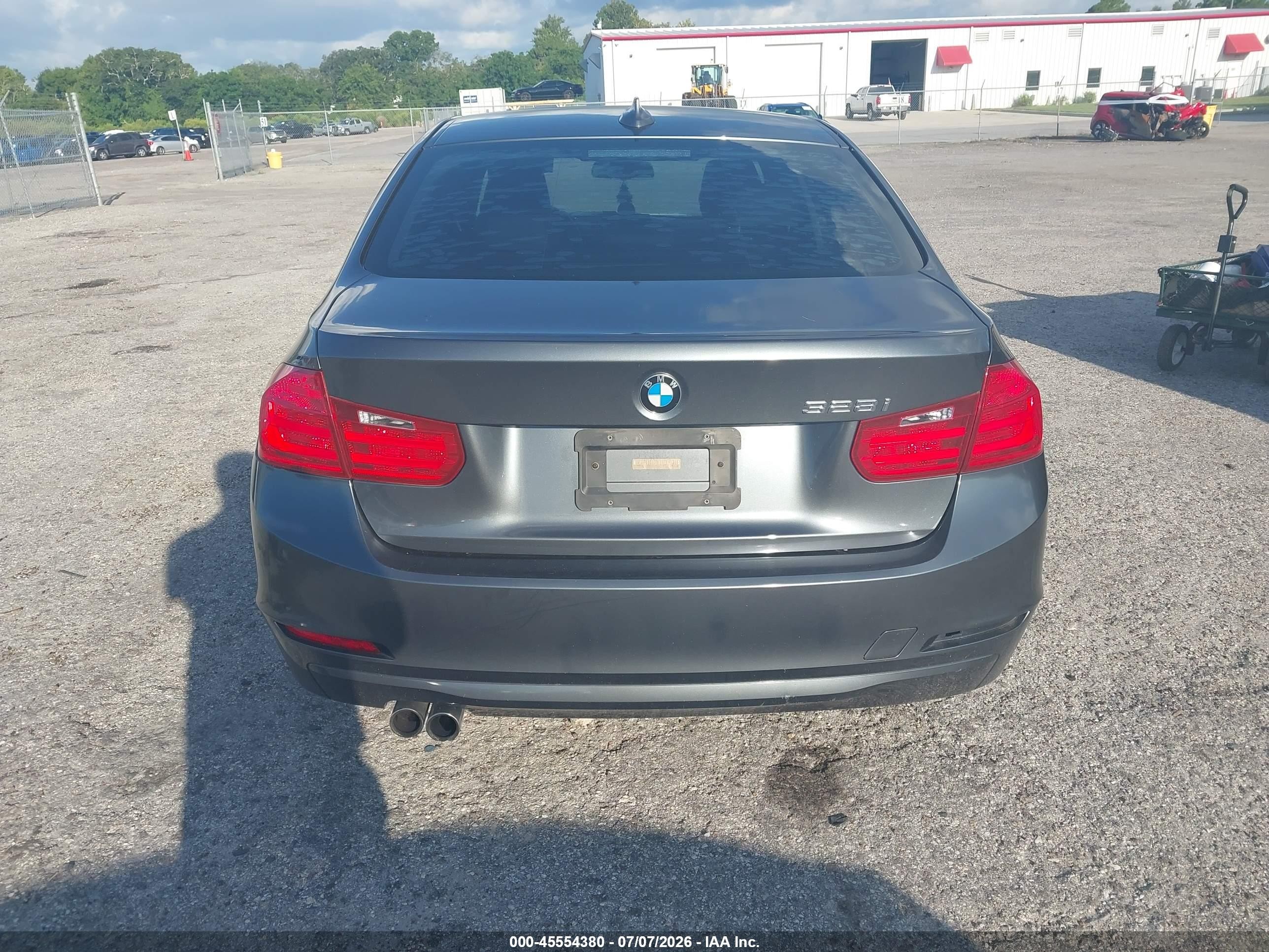 2015 Bmw 328i   Gray vin: WBA3A5G51FNS88211