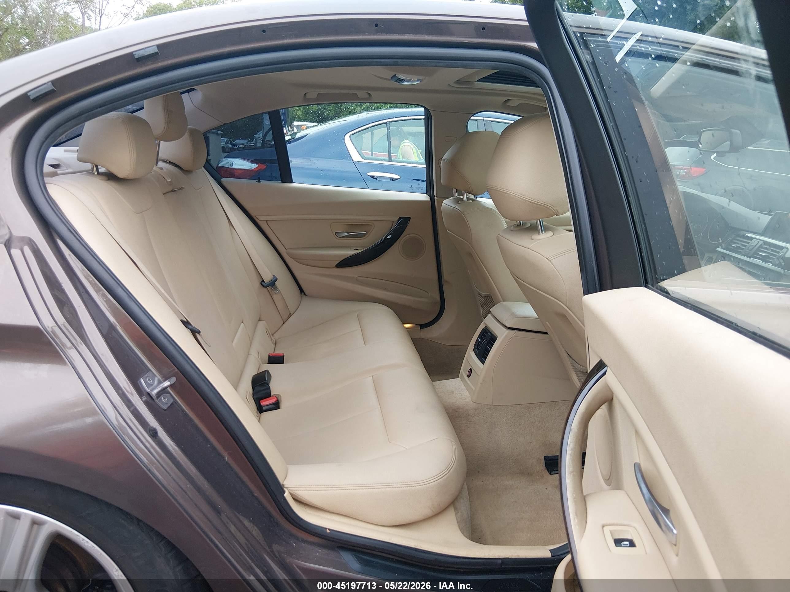 2015 Bmw 328i   Gray vin: WBA3A5G51FNS91349