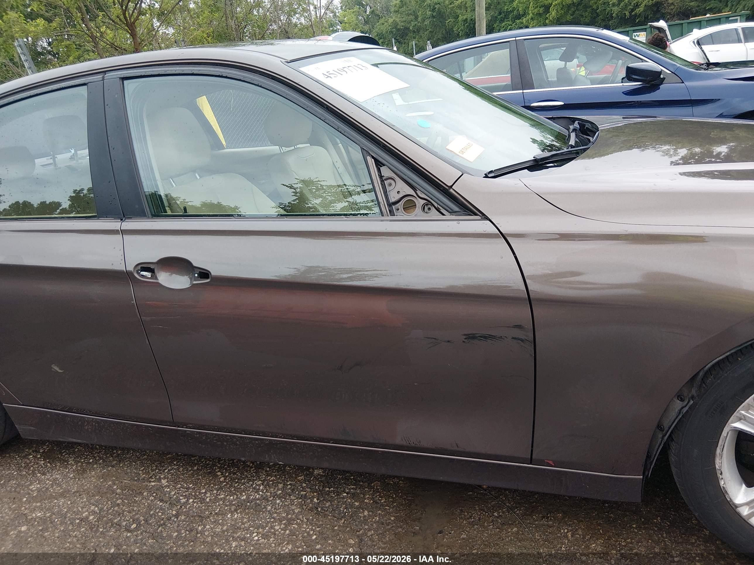 2015 Bmw 328i   Gray vin: WBA3A5G51FNS91349
