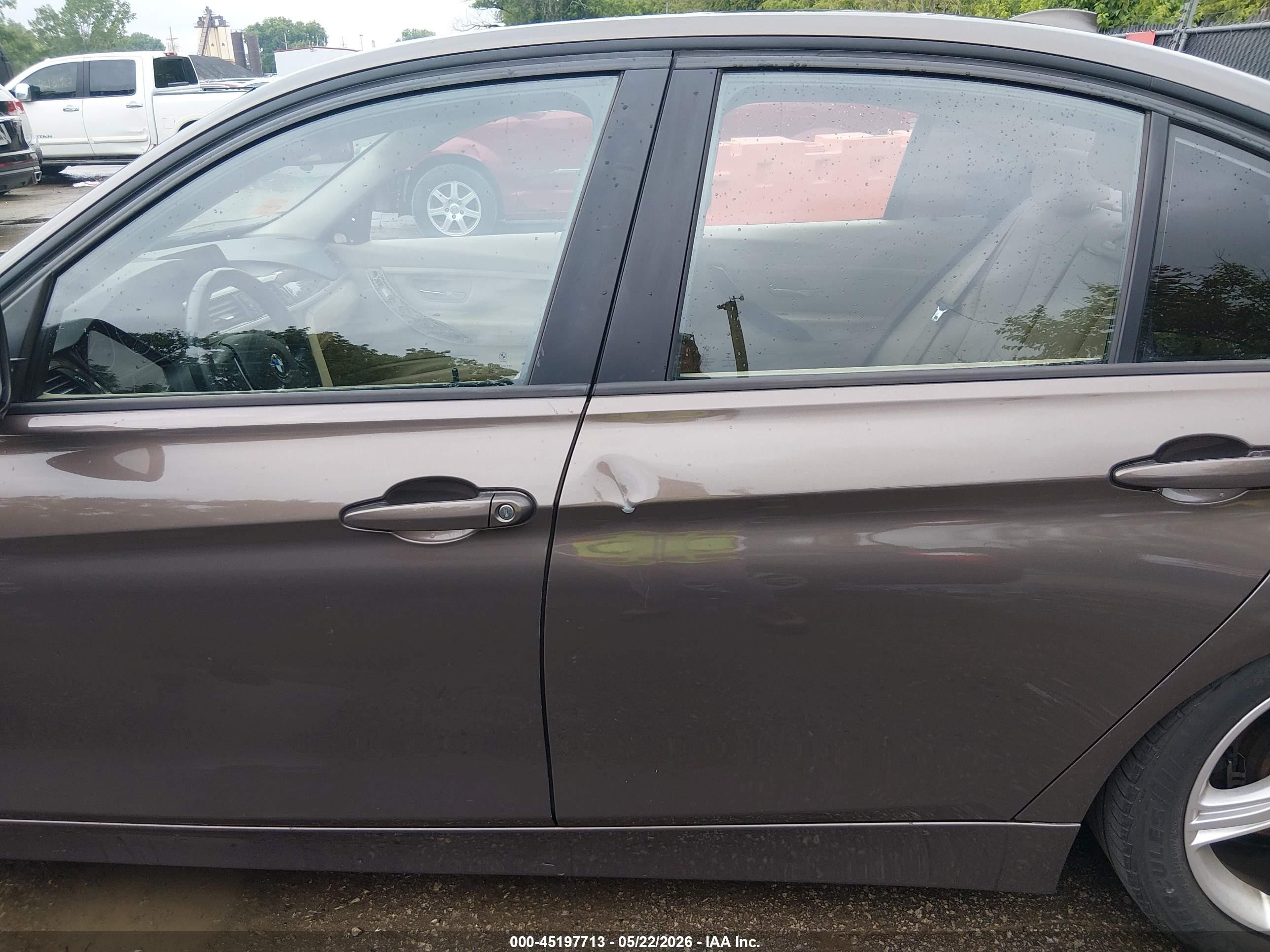 2015 Bmw 328i   Gray vin: WBA3A5G51FNS91349