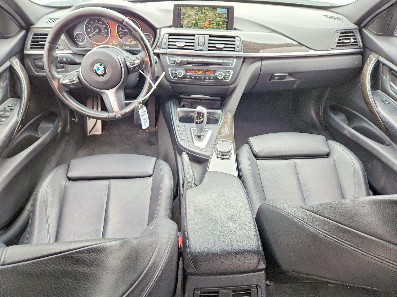 2015 Bmw 328 I White vin: WBA3A5G51FNS91917