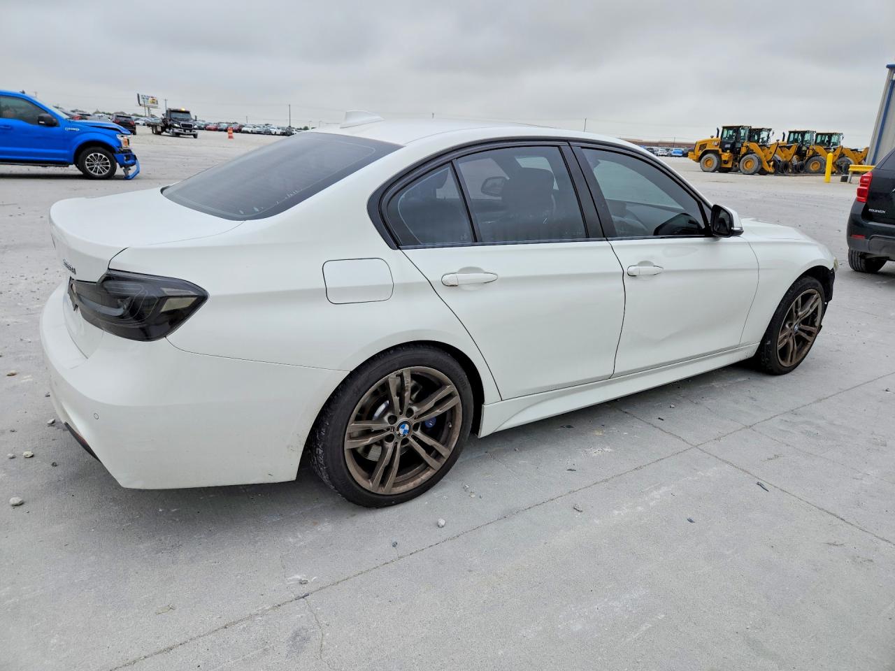 2015 Bmw 328 I White vin: WBA3A5G51FNS91917