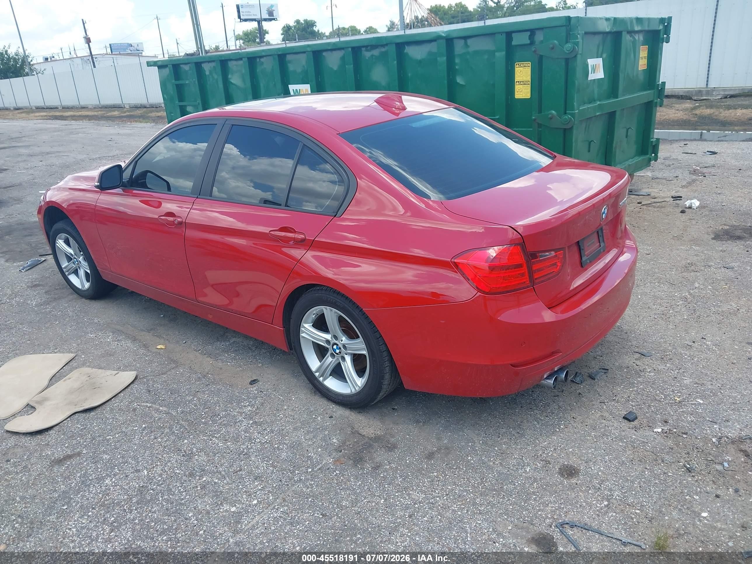 2014 Bmw 328i Red vin: WBA3A5G52ENP27463