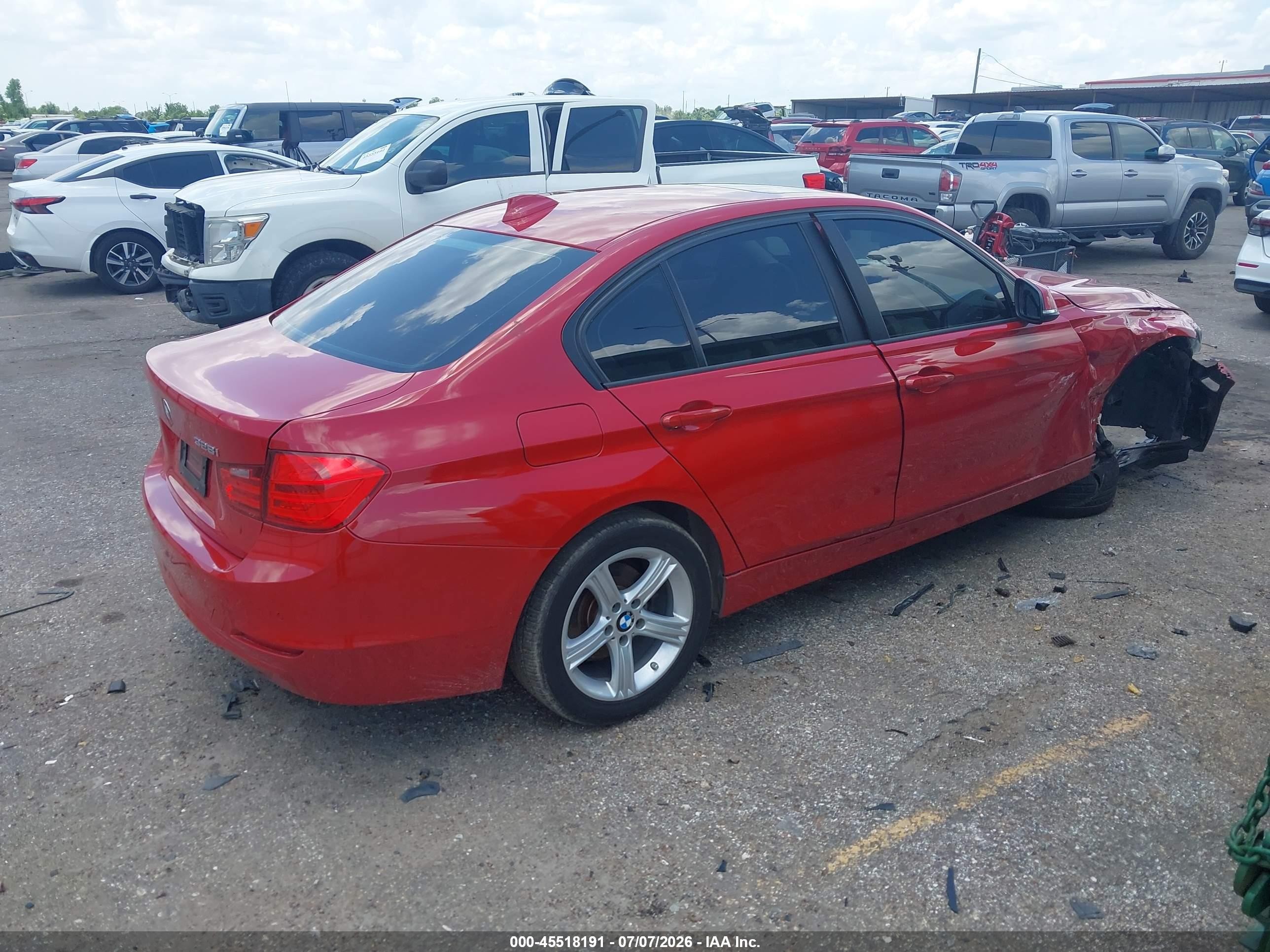 2014 Bmw 328i Red vin: WBA3A5G52ENP27463