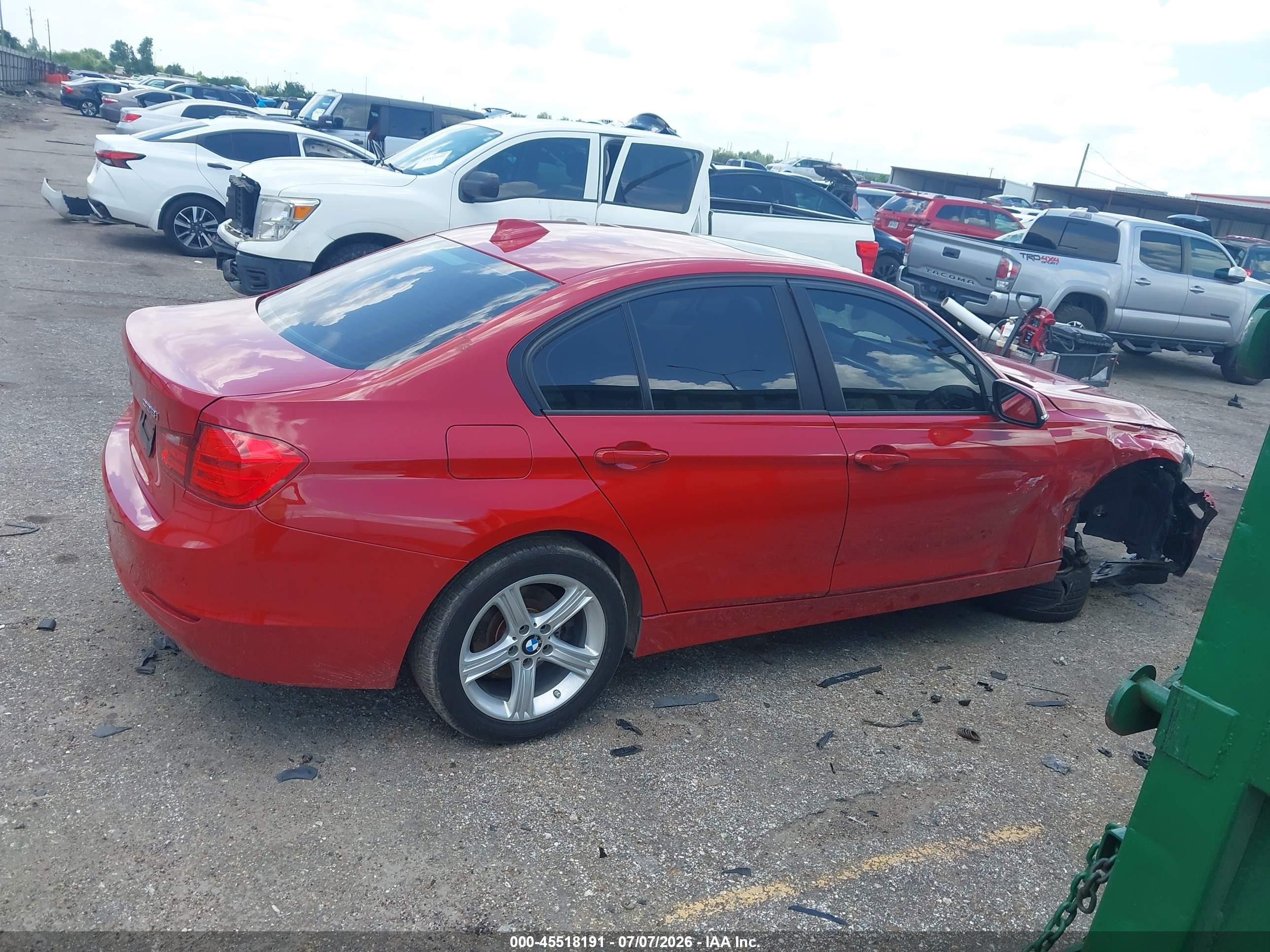2014 Bmw 328i Red vin: WBA3A5G52ENP27463