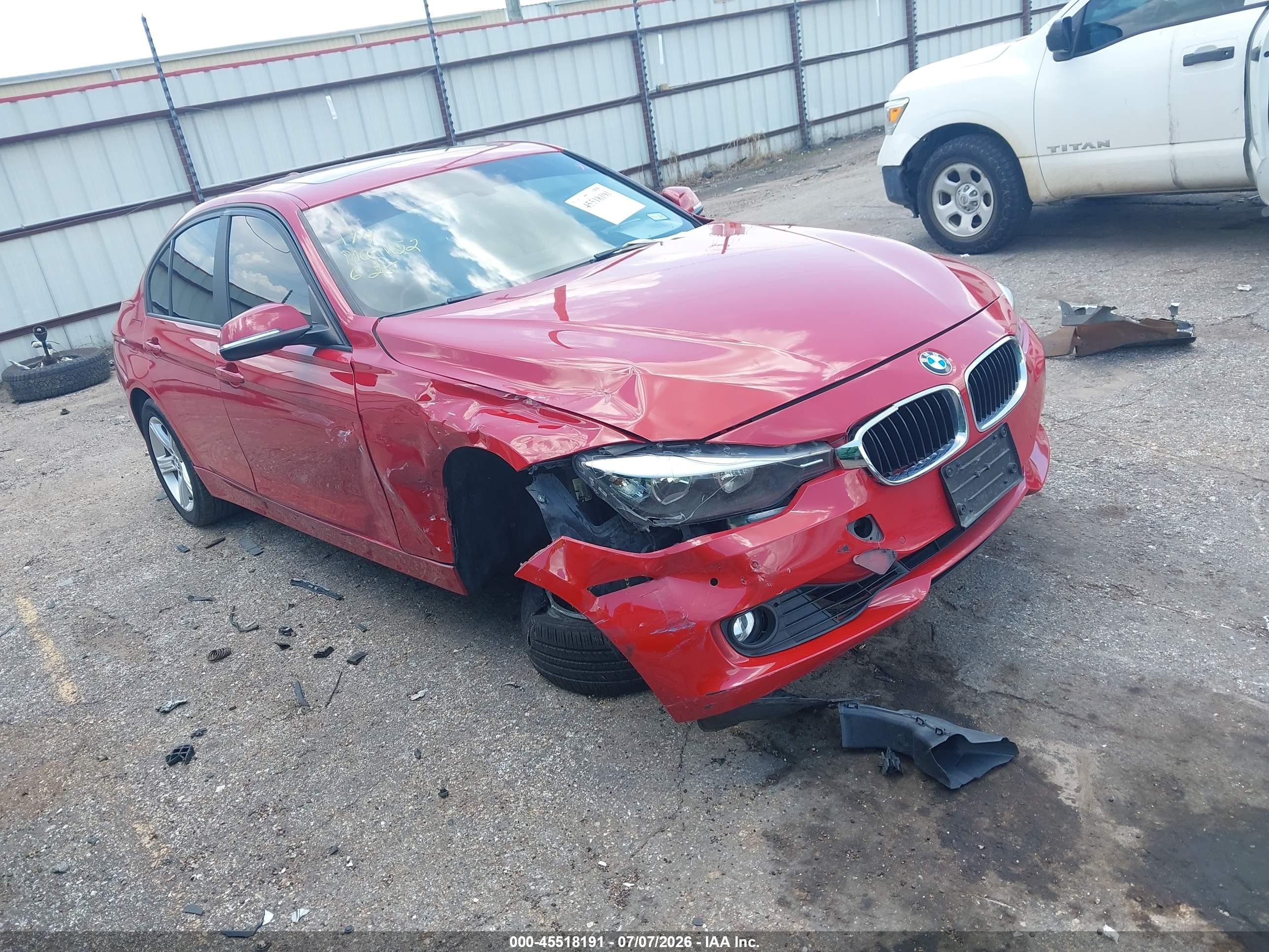 2014 Bmw 328i   Red vin: WBA3A5G52ENP27463