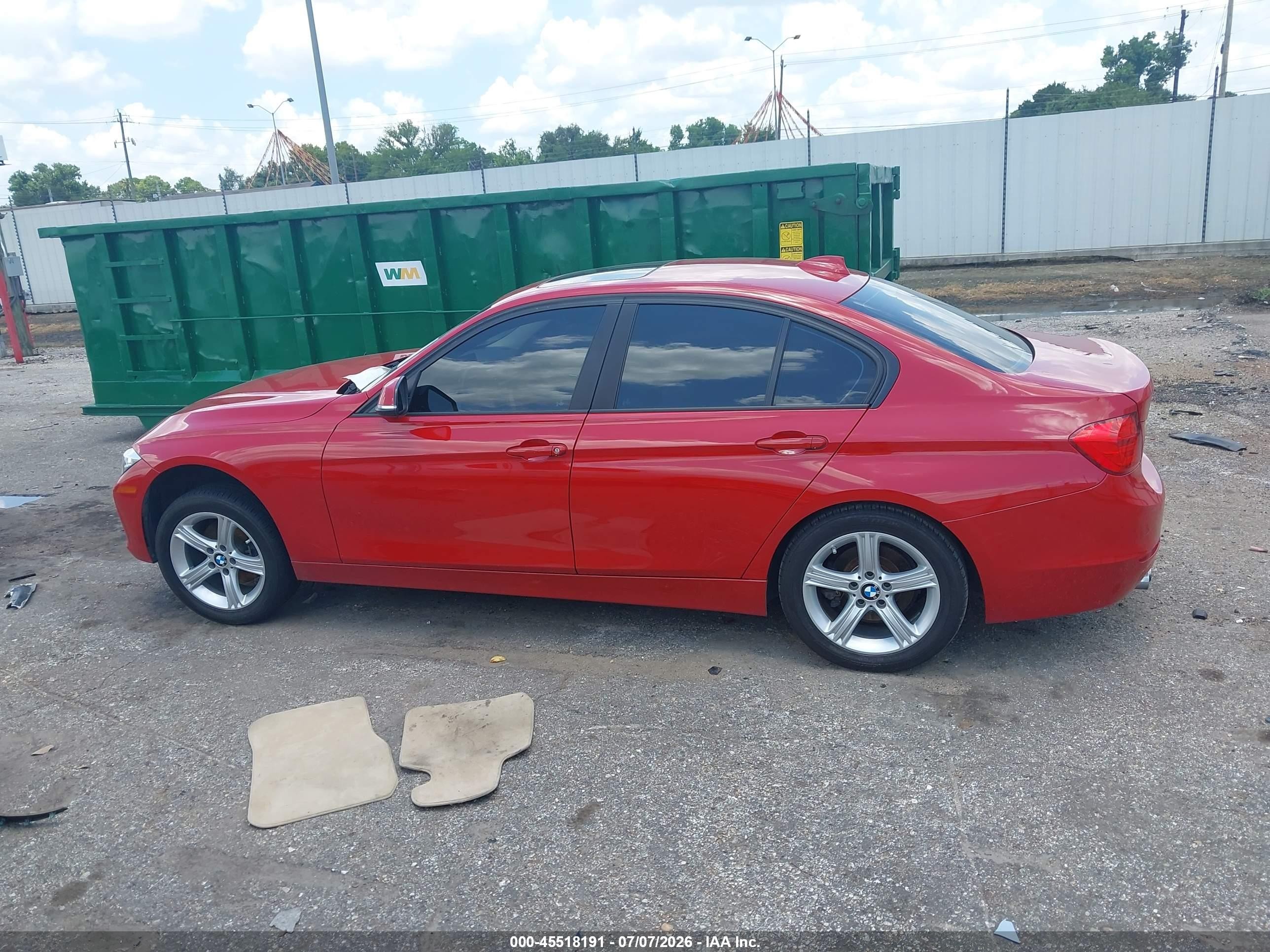 2014 Bmw 328i Red vin: WBA3A5G52ENP27463