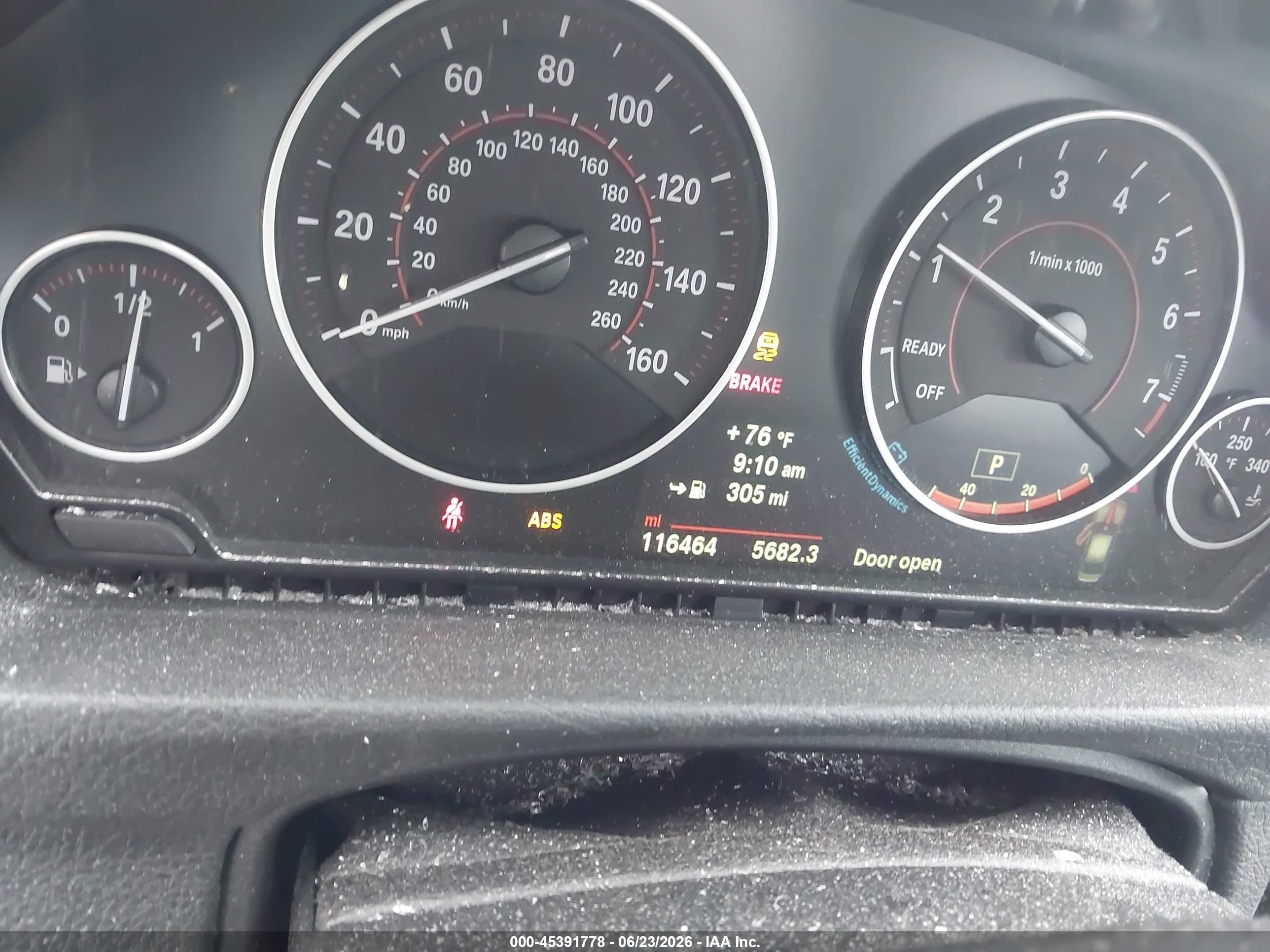 2014 Bmw 328i Gray vin: WBA3A5G52ENP28435