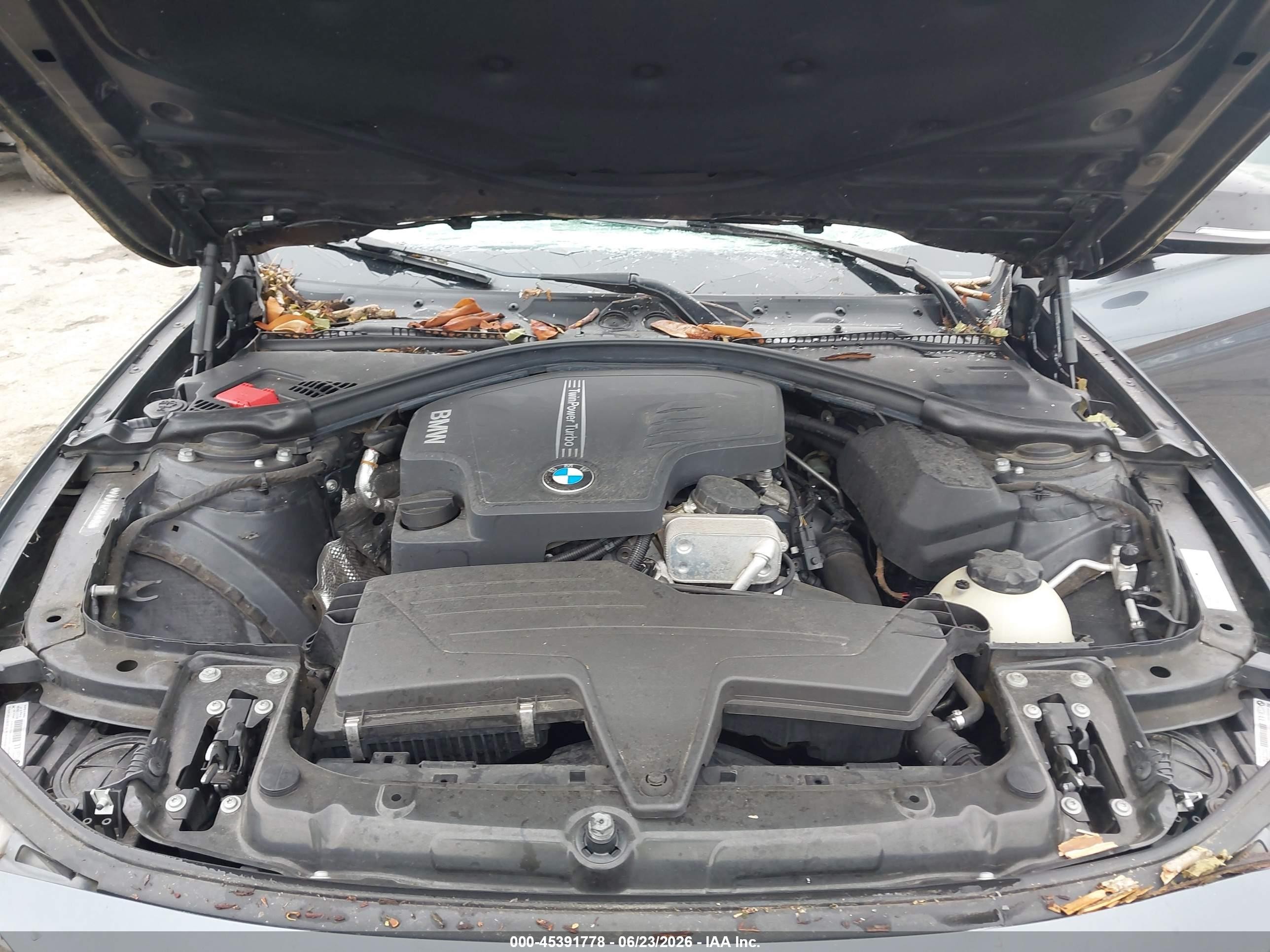 2014 Bmw 328i Gray vin: WBA3A5G52ENP28435
