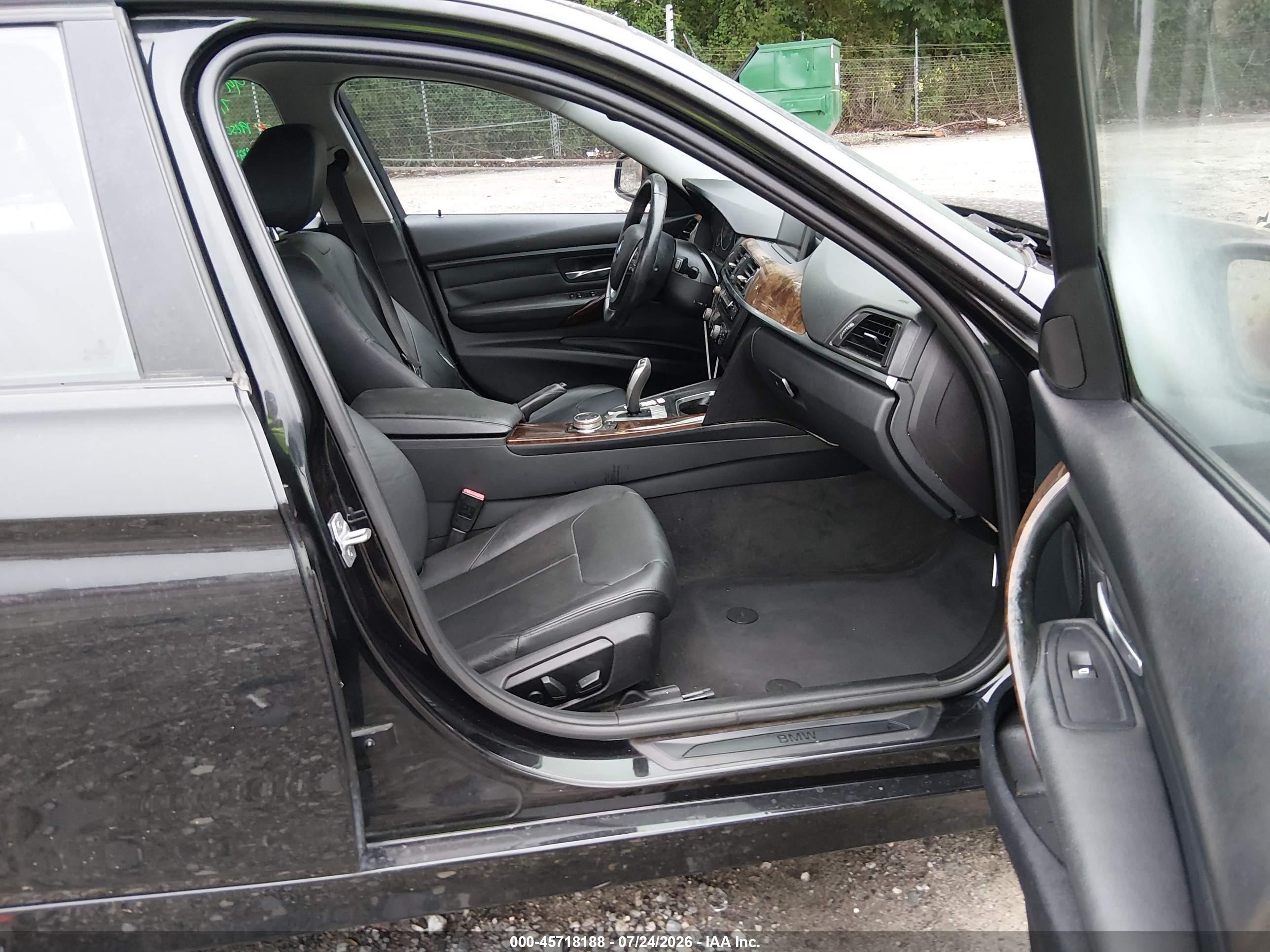 2014 Bmw 328i   Black vin: WBA3A5G52ENP28564