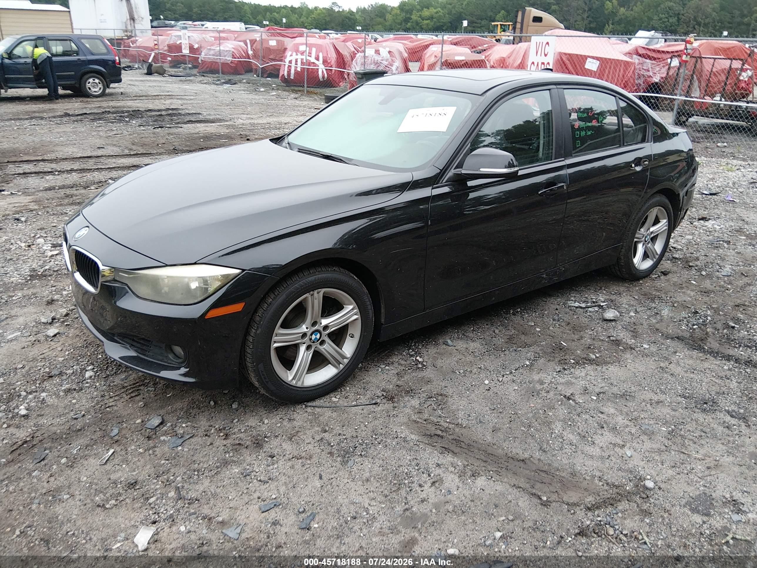 2014 Bmw 328i   Black vin: WBA3A5G52ENP28564