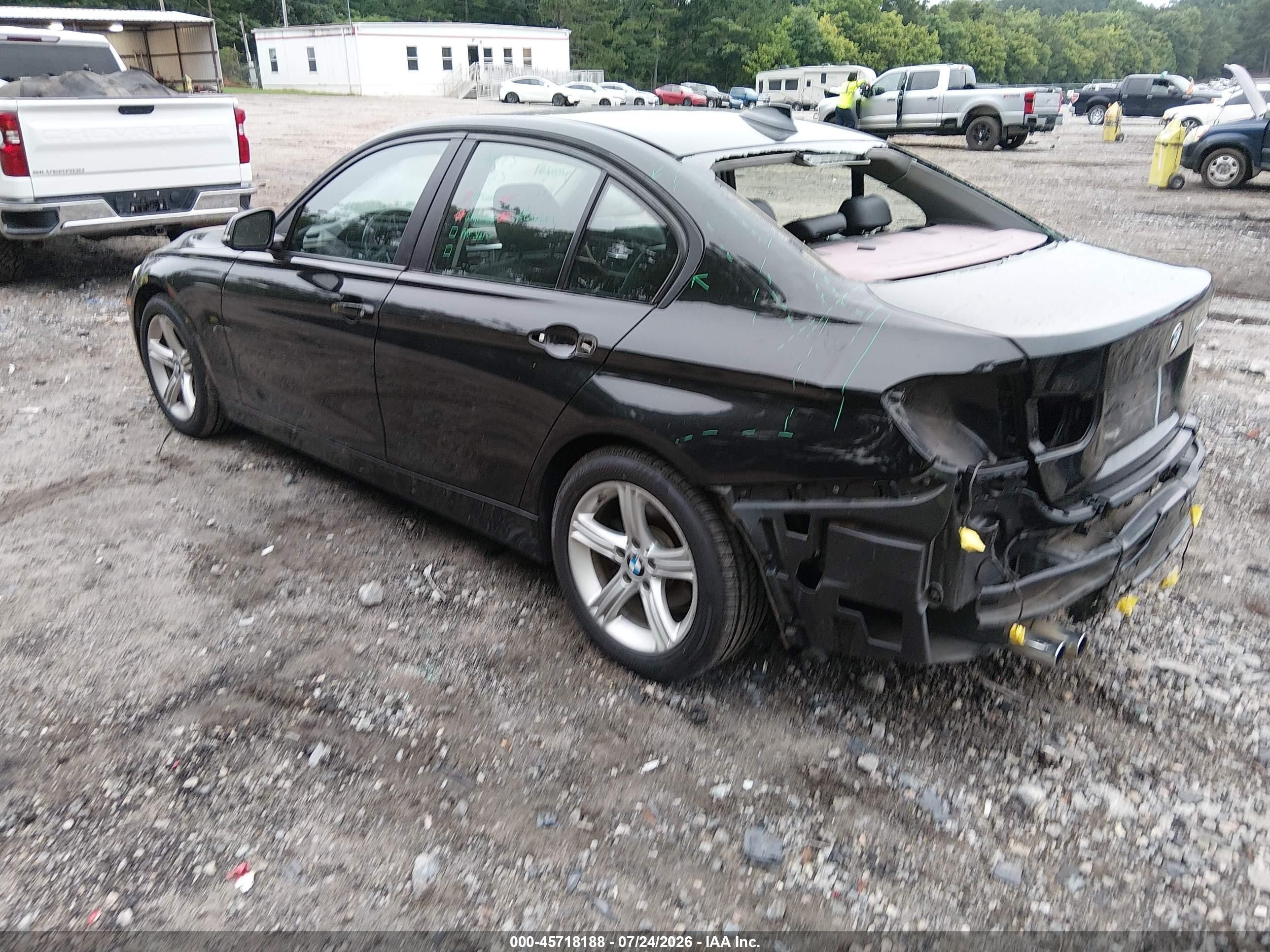 2014 Bmw 328i   Black vin: WBA3A5G52ENP28564
