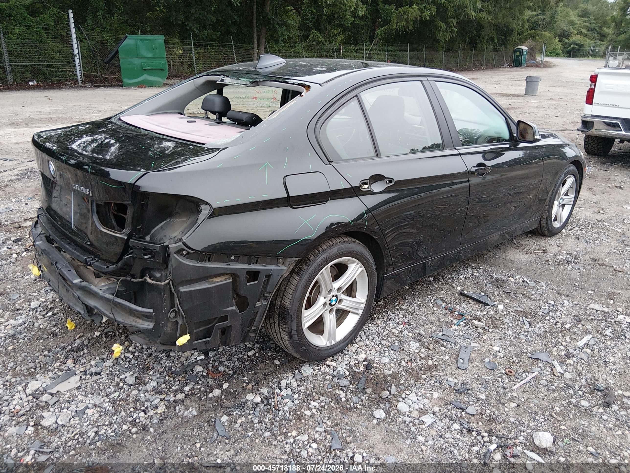 2014 Bmw 328i   Black vin: WBA3A5G52ENP28564