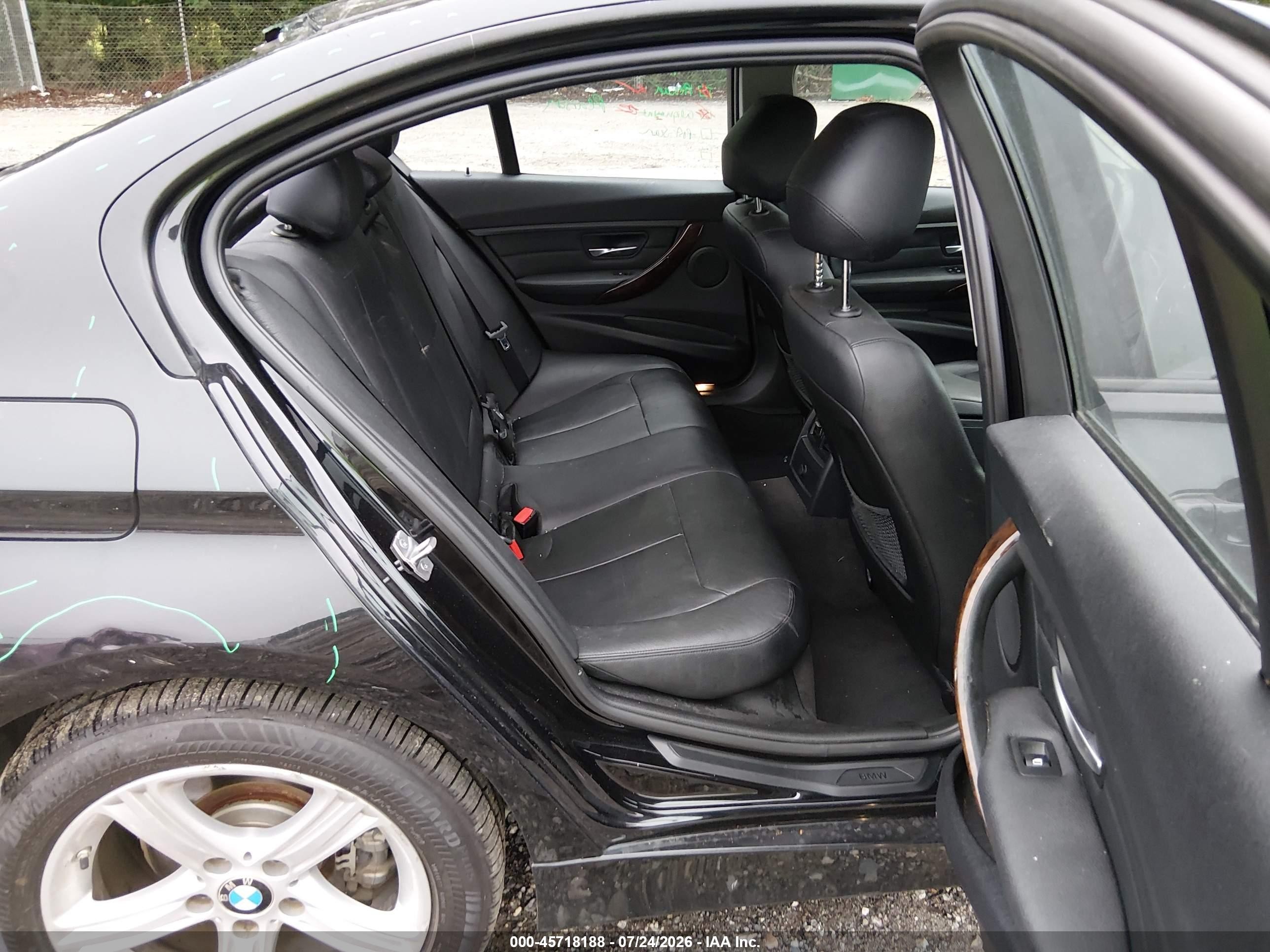 2014 Bmw 328i   Black vin: WBA3A5G52ENP28564