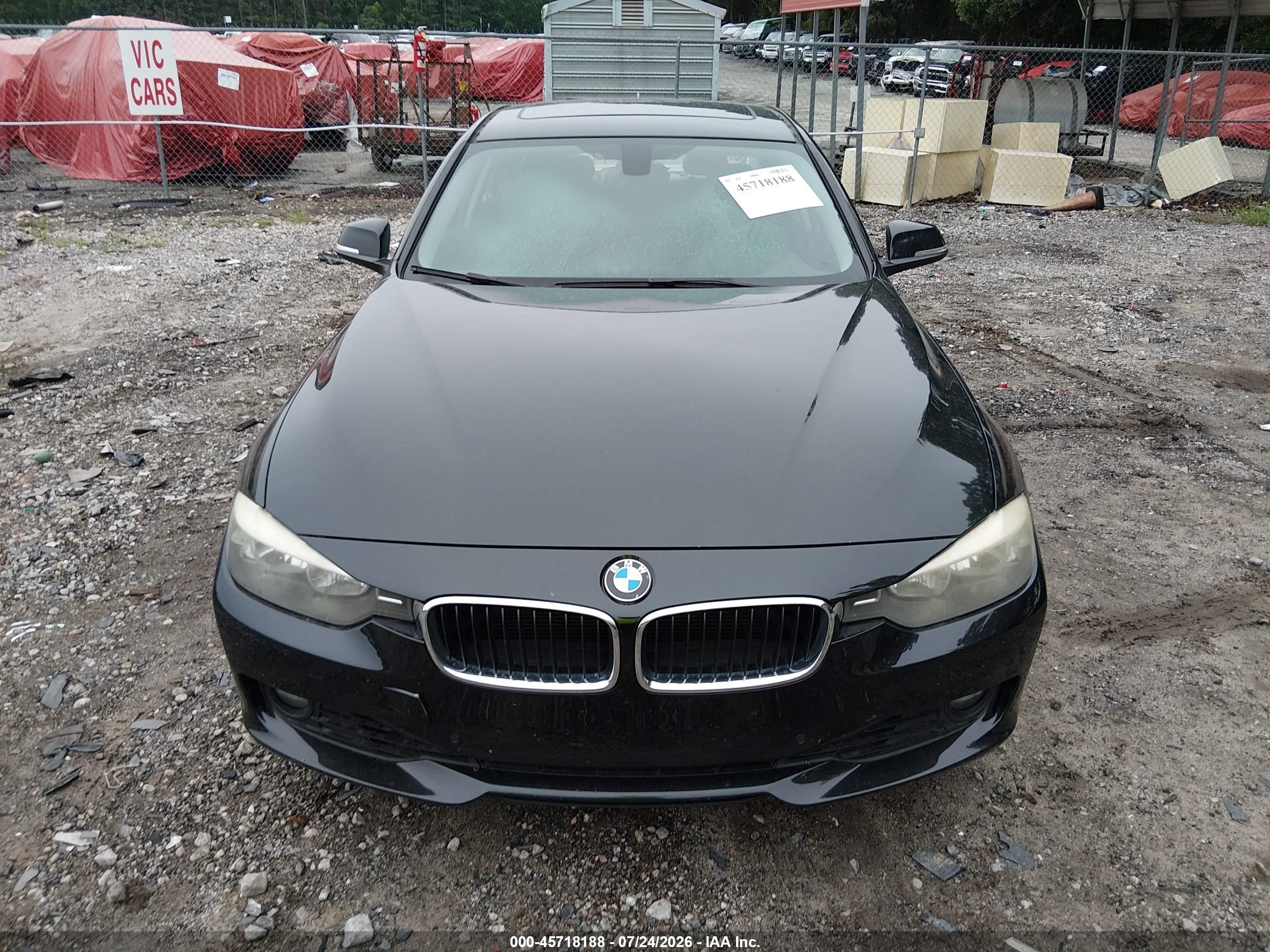 2014 Bmw 328i   Black vin: WBA3A5G52ENP28564
