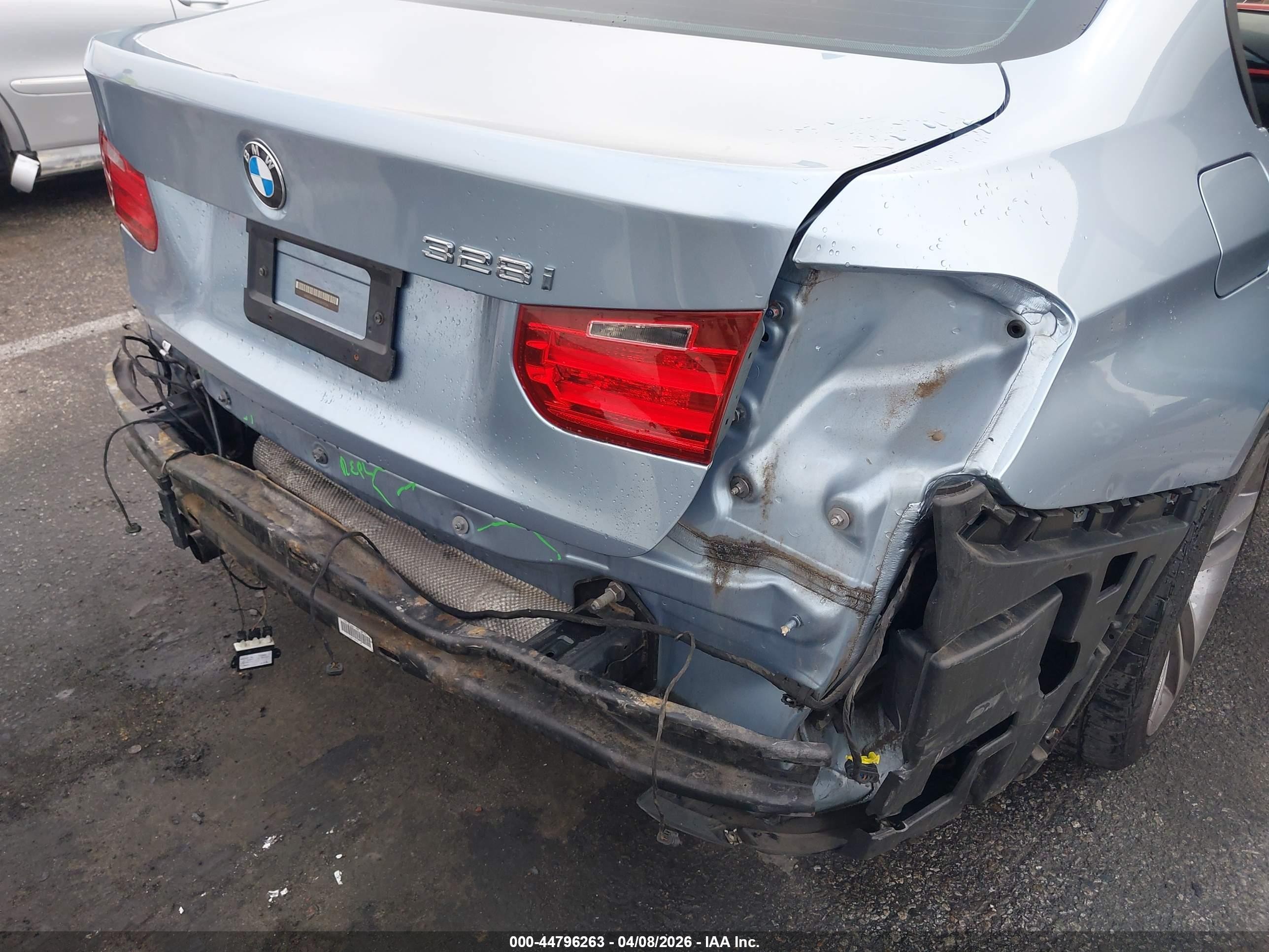 2014 Bmw 328i   Light Blue vin: WBA3A5G52ENP31724