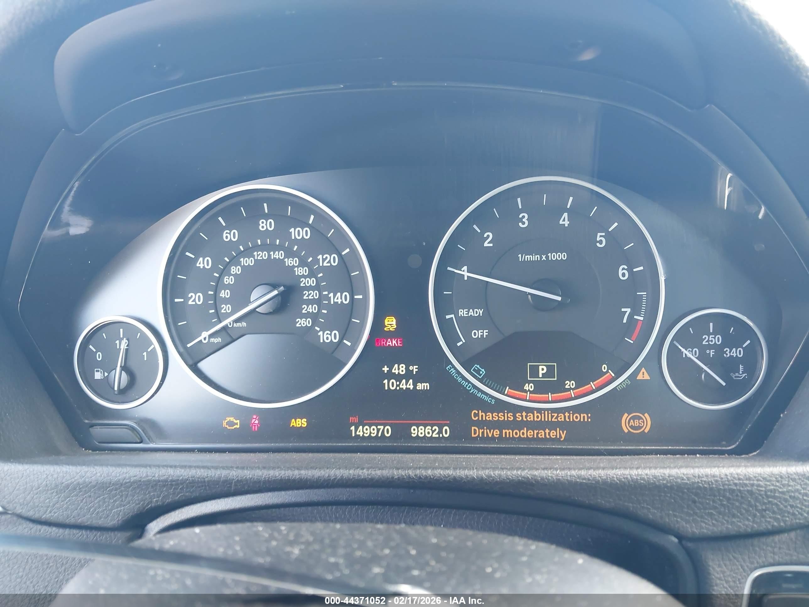 2014 Bmw 328i   Black vin: WBA3A5G52ENP31738