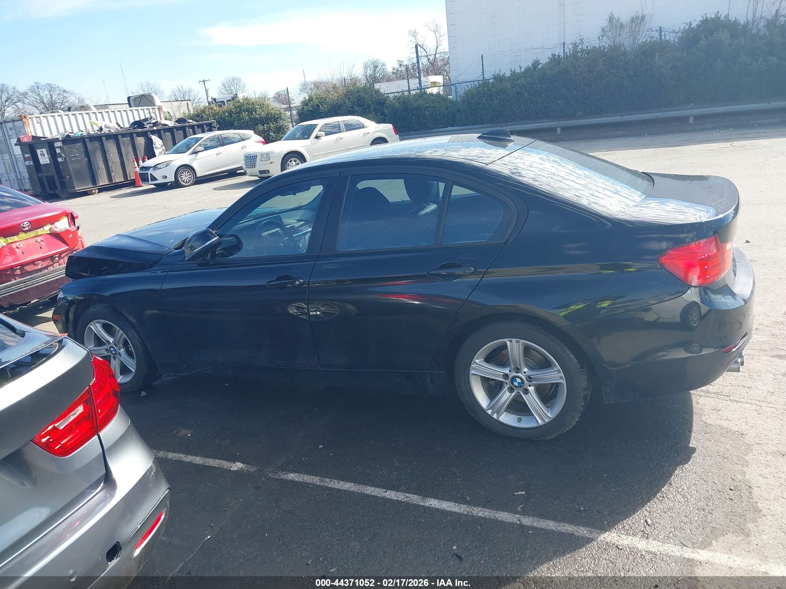 2014 Bmw 328i   Black vin: WBA3A5G52ENP31738