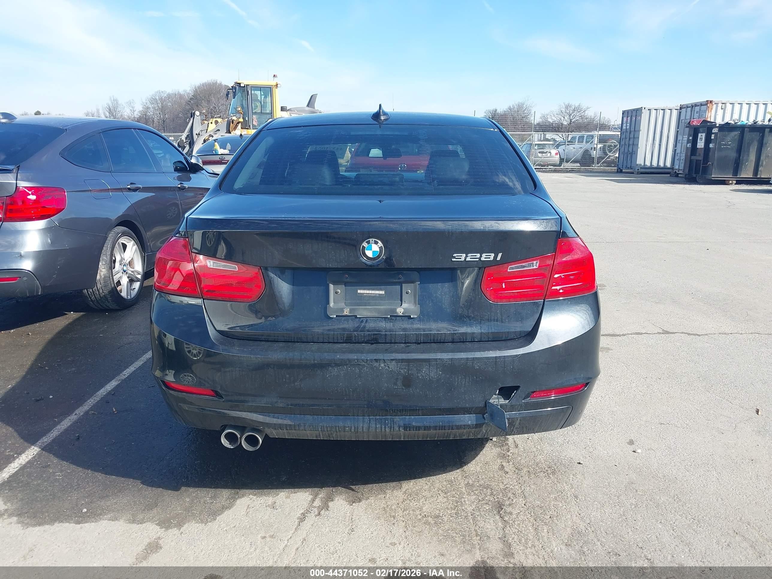 2014 Bmw 328i   Black vin: WBA3A5G52ENP31738