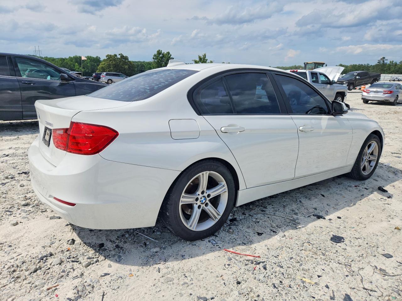 2014 Bmw 328 I White vin: WBA3A5G52ENP33134