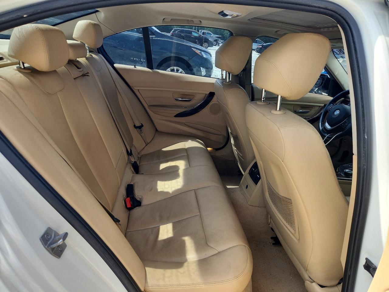 2014 Bmw 328 I White vin: WBA3A5G52ENP33134