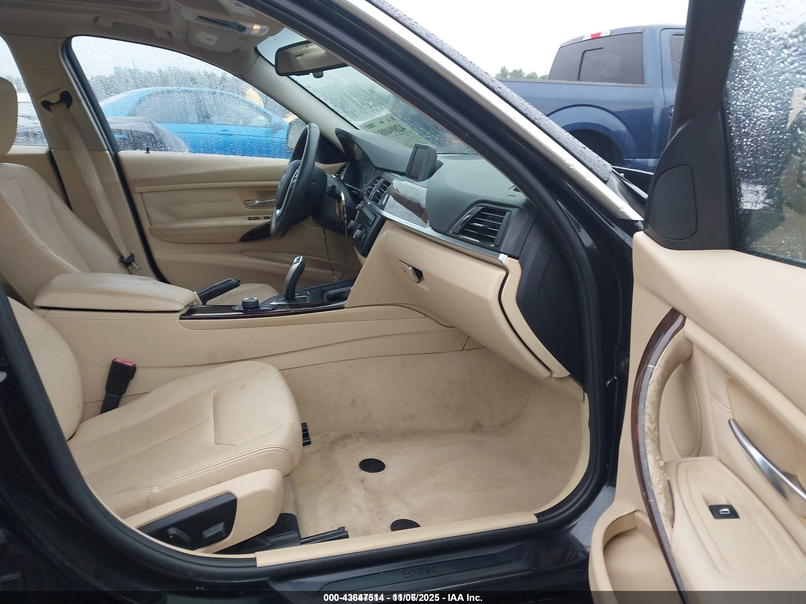 2015 Bmw 328i   Black vin: WBA3A5G52FNP35287