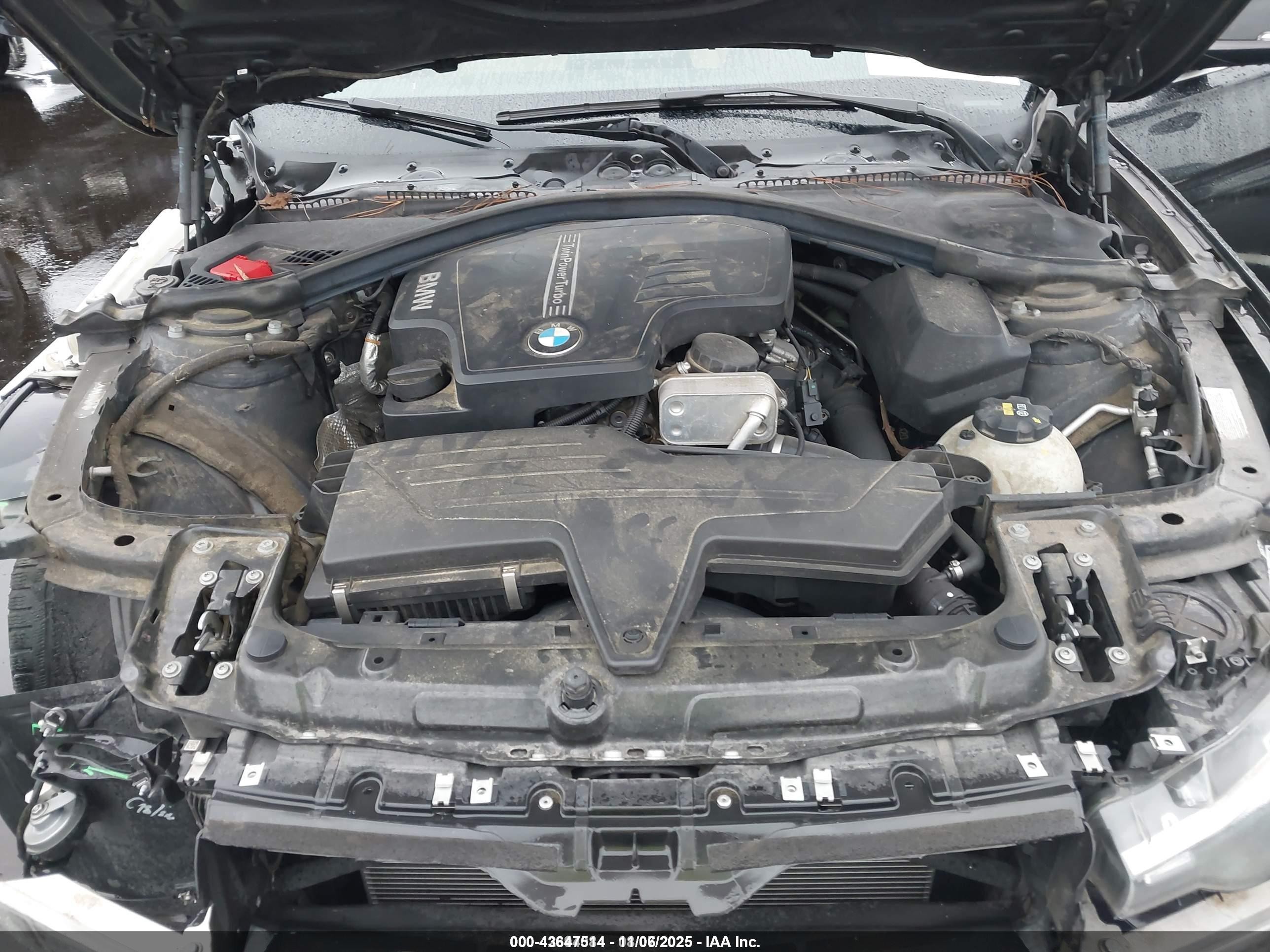 2015 Bmw 328i   Black vin: WBA3A5G52FNP35287