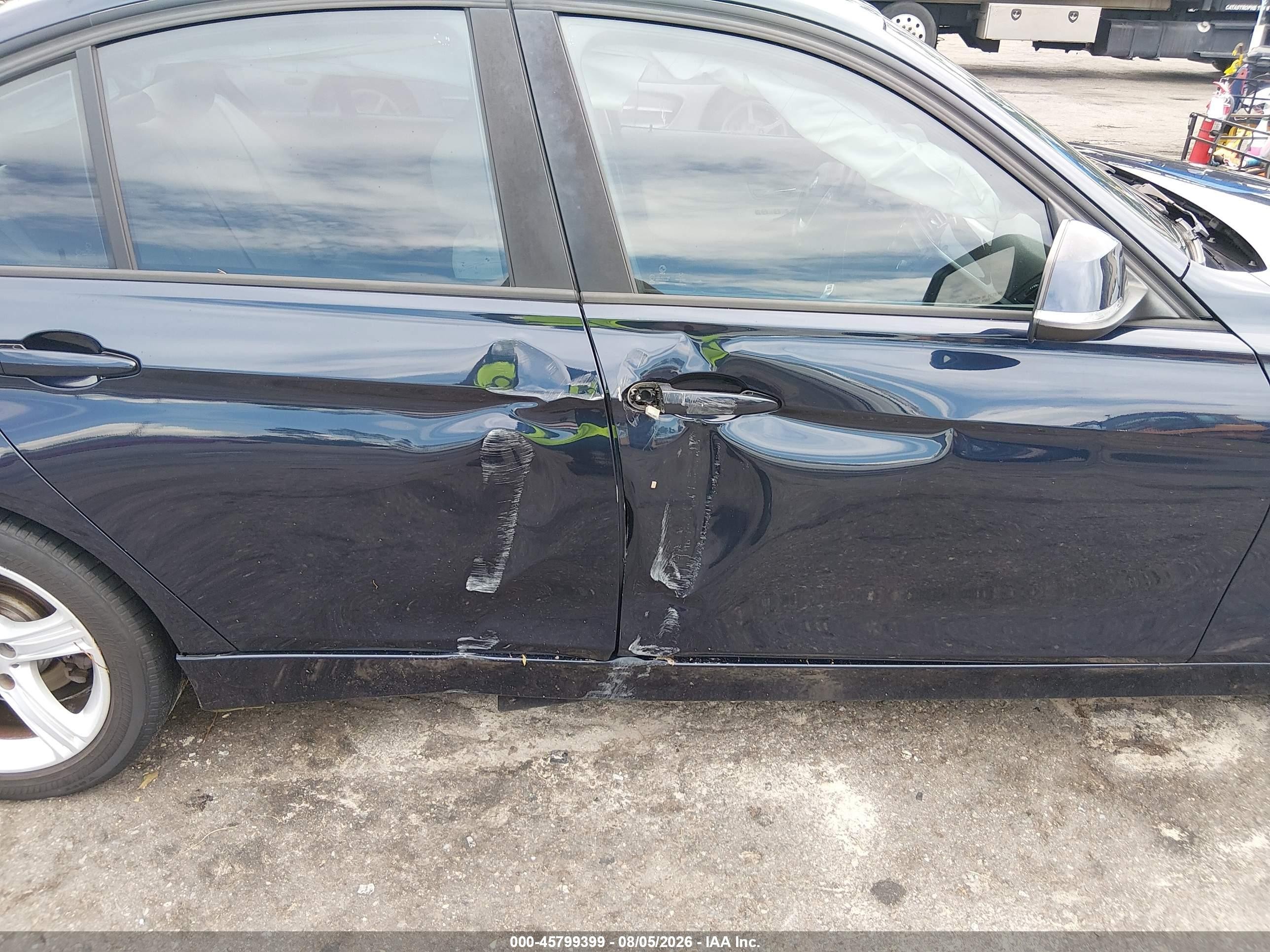 2015 Bmw 328i Blue vin: WBA3A5G52FNS85480