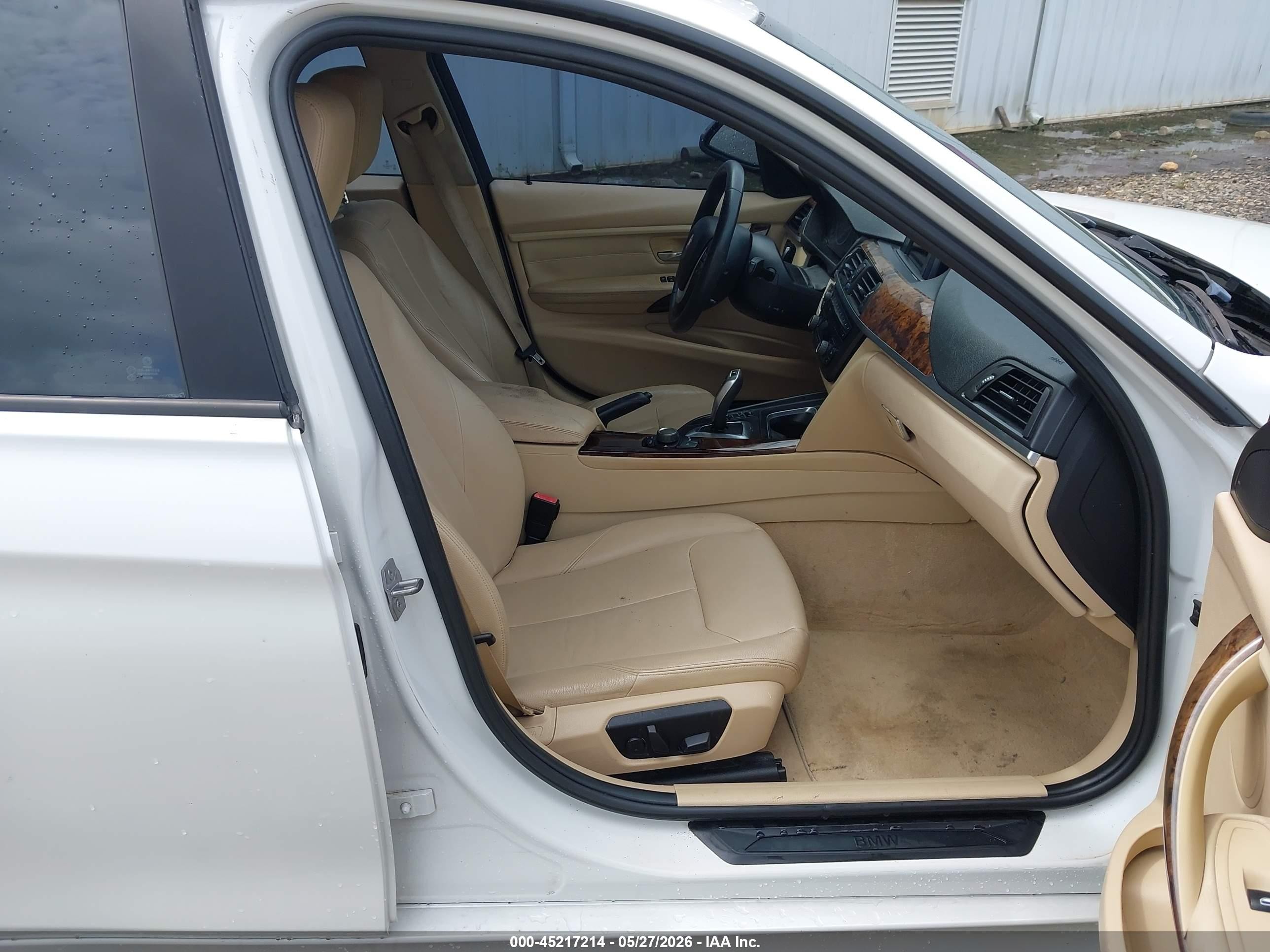 2014 Bmw 328i   White vin: WBA3A5G53ENP31568