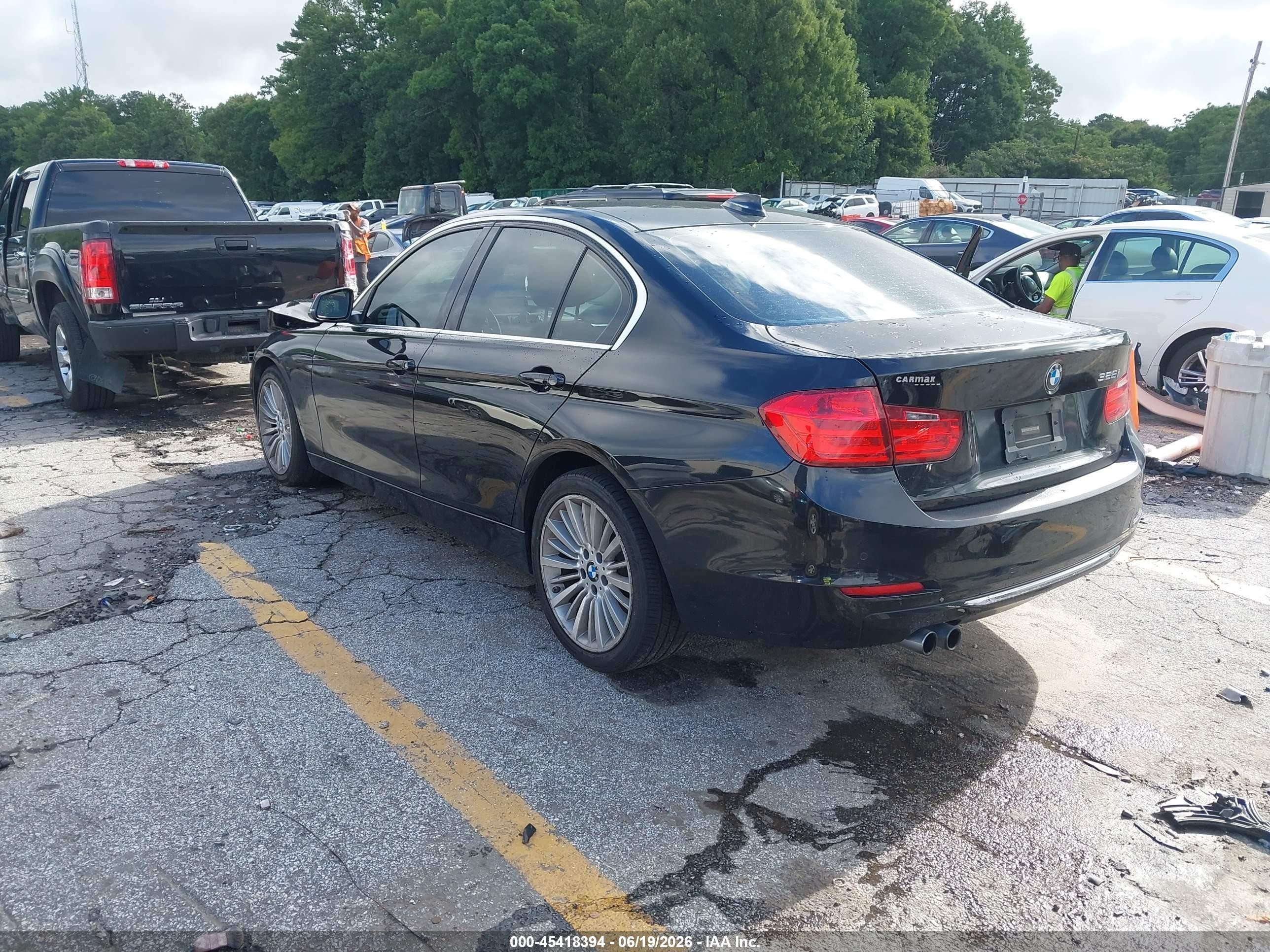 2014 Bmw 328i   Black vin: WBA3A5G53ENP31943