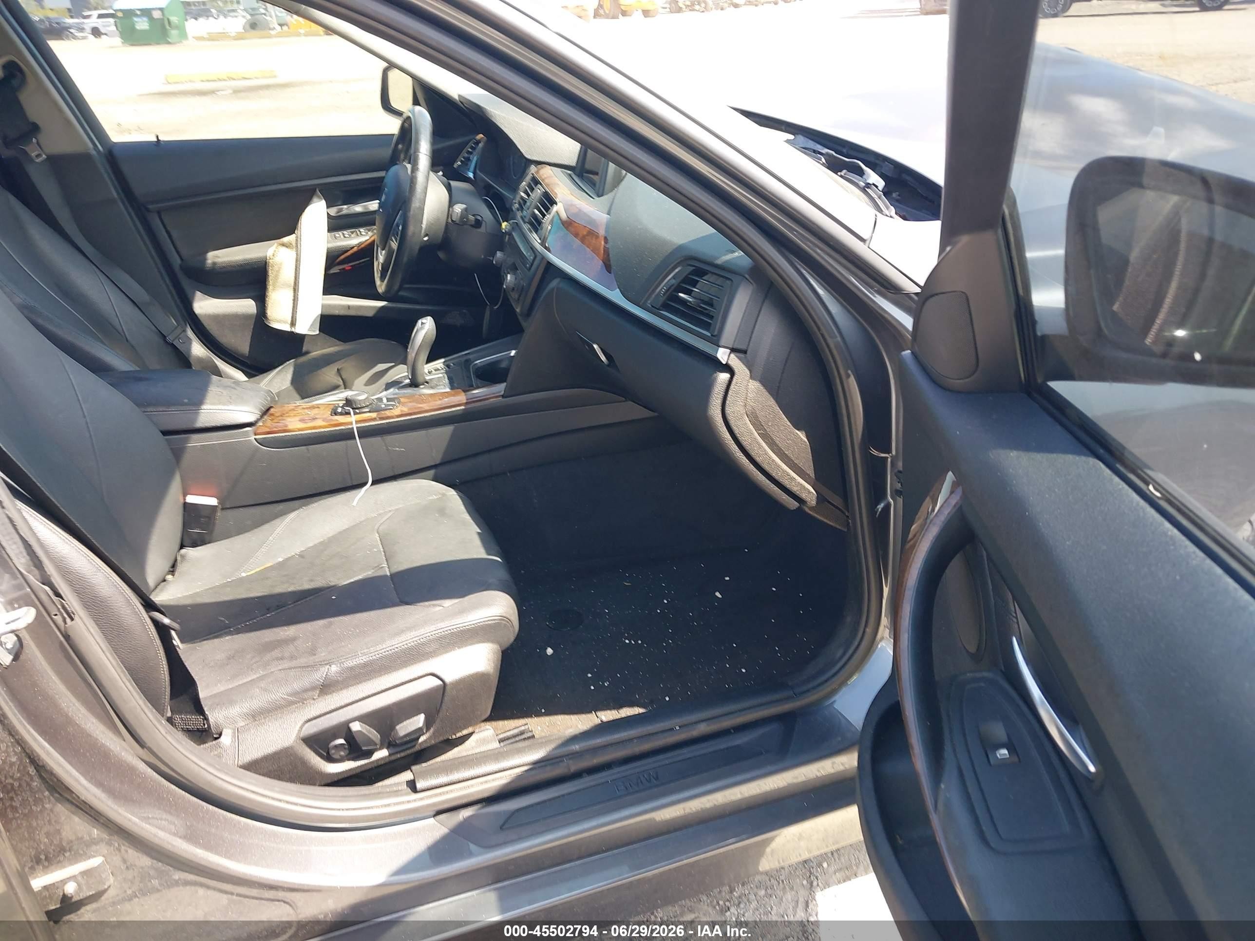 2014 Bmw 328i   Gray vin: WBA3A5G53ENP33255