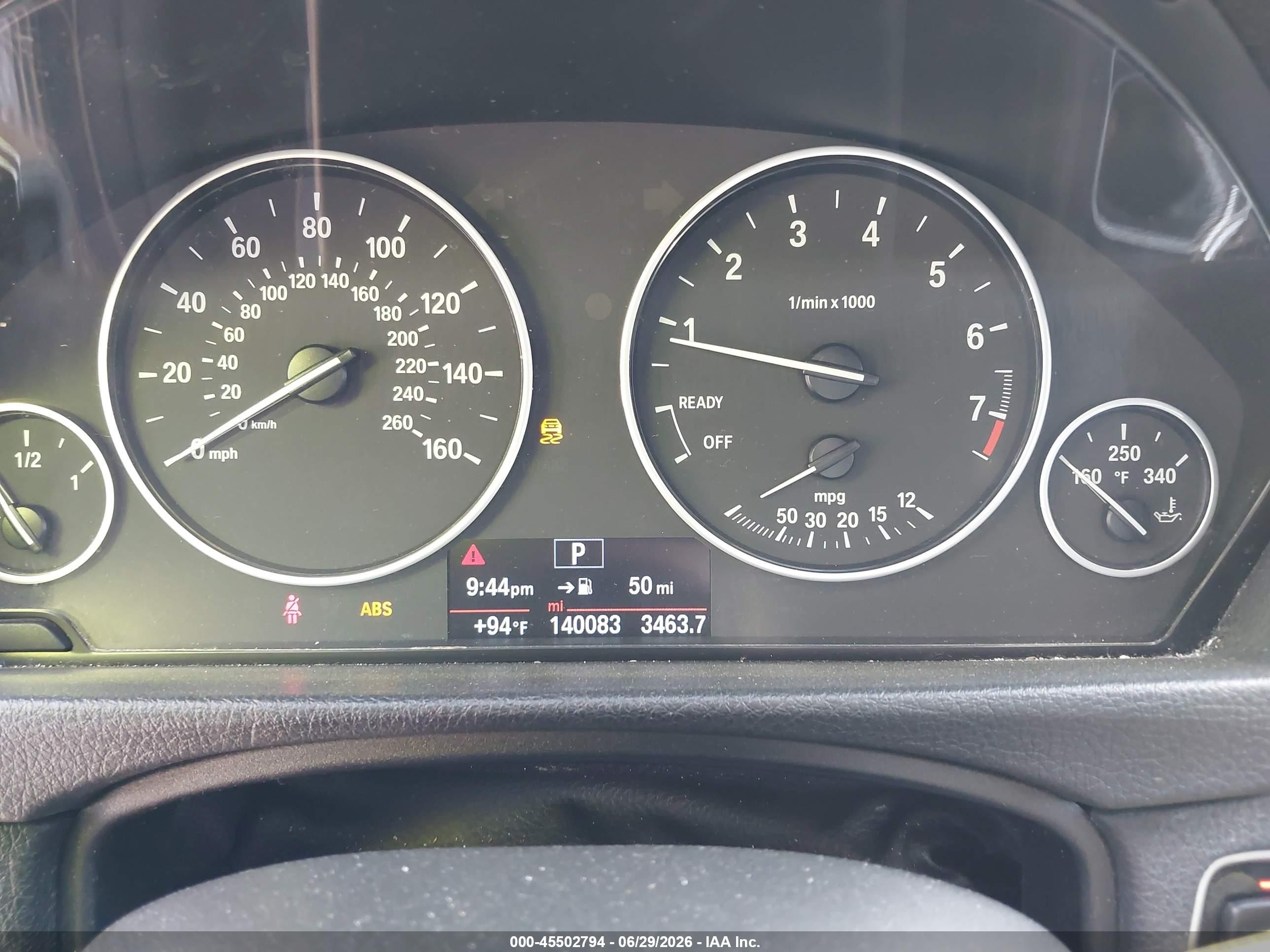 2014 Bmw 328i   Gray vin: WBA3A5G53ENP33255