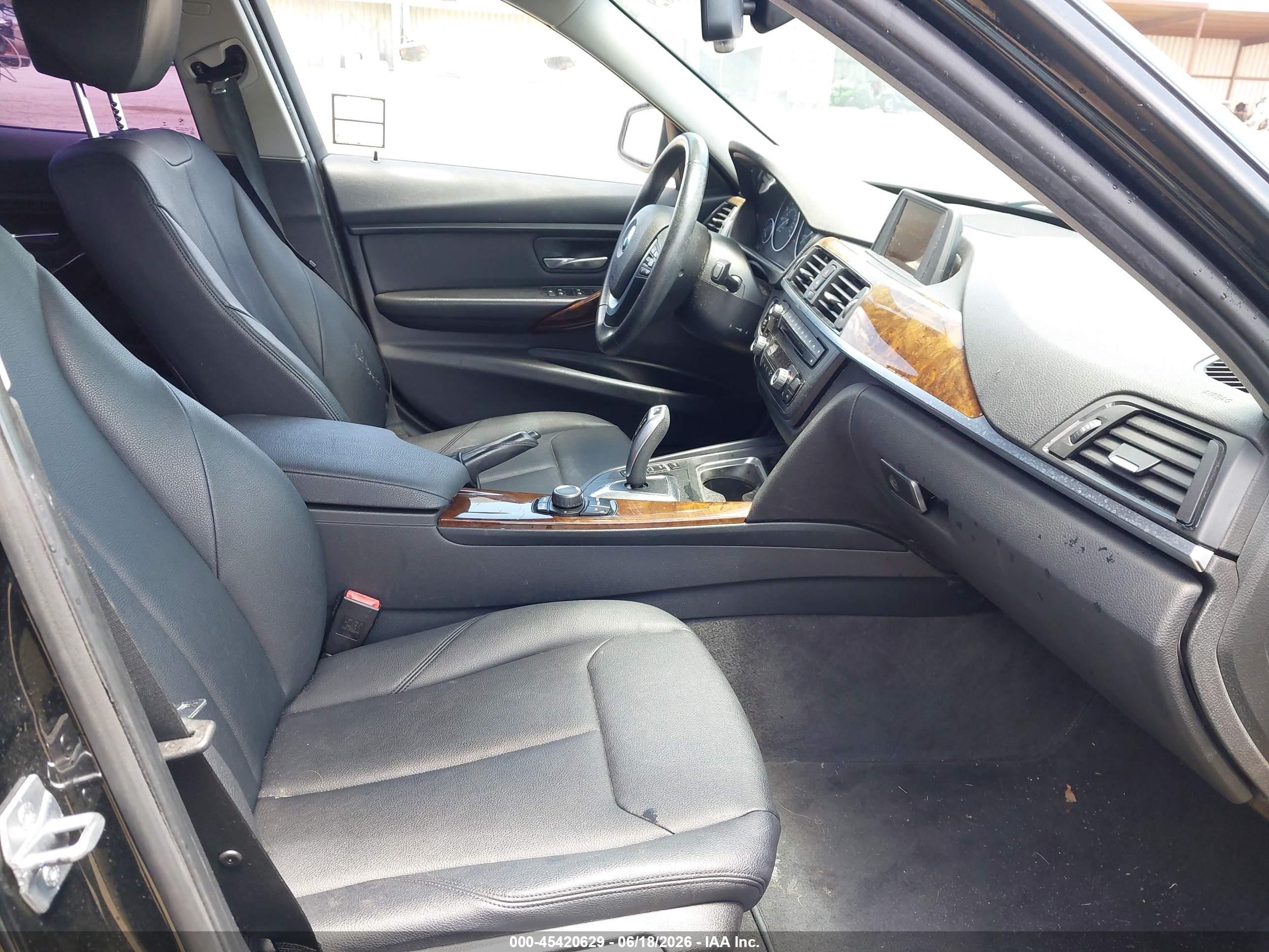 2014 Bmw 328i   Black vin: WBA3A5G53ENP34096