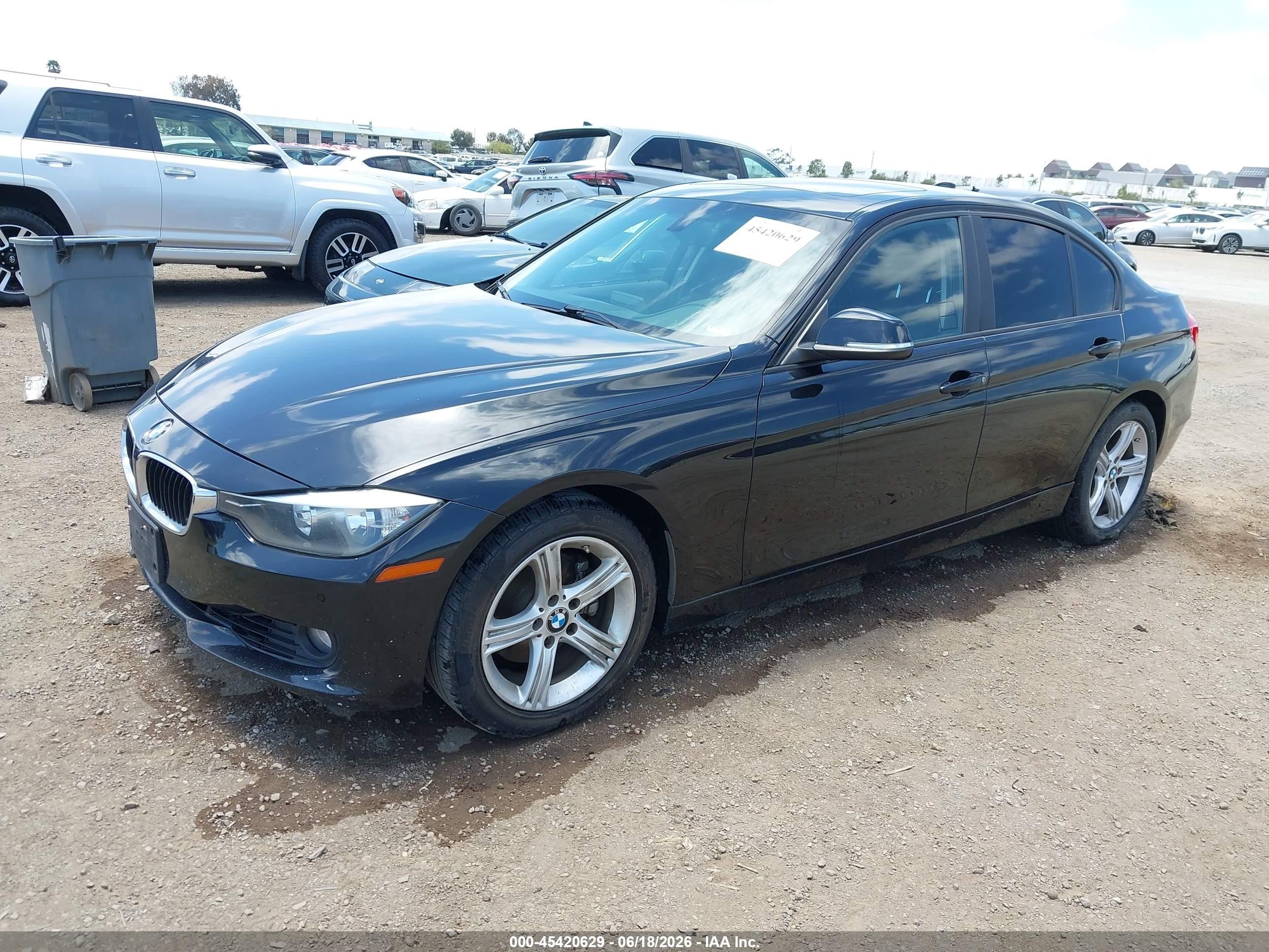 2014 Bmw 328i   Black vin: WBA3A5G53ENP34096