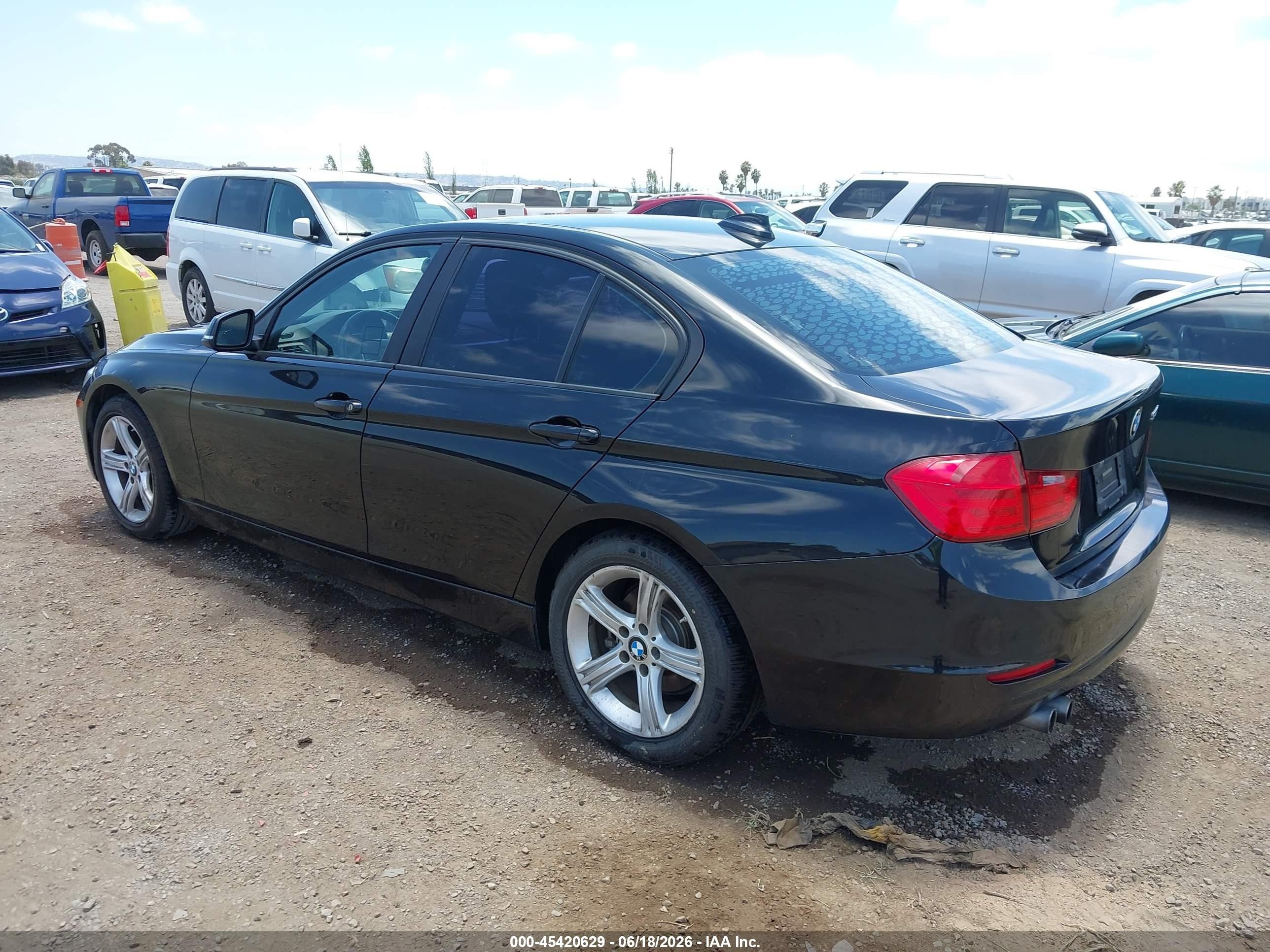 2014 Bmw 328i   Black vin: WBA3A5G53ENP34096